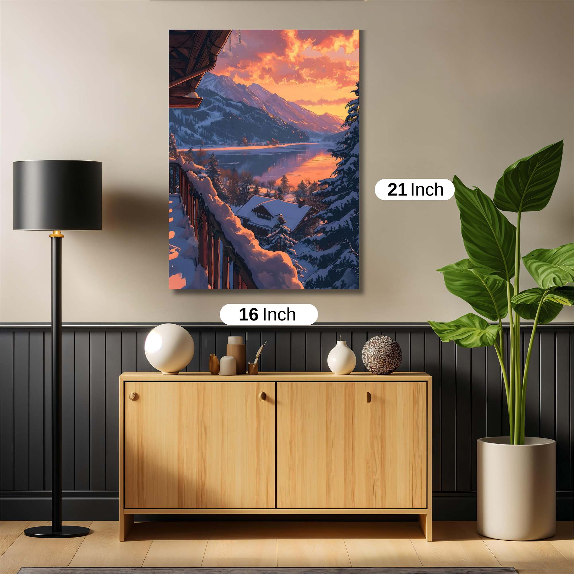 Alpine Serenity Safe Wall Magnetic / M