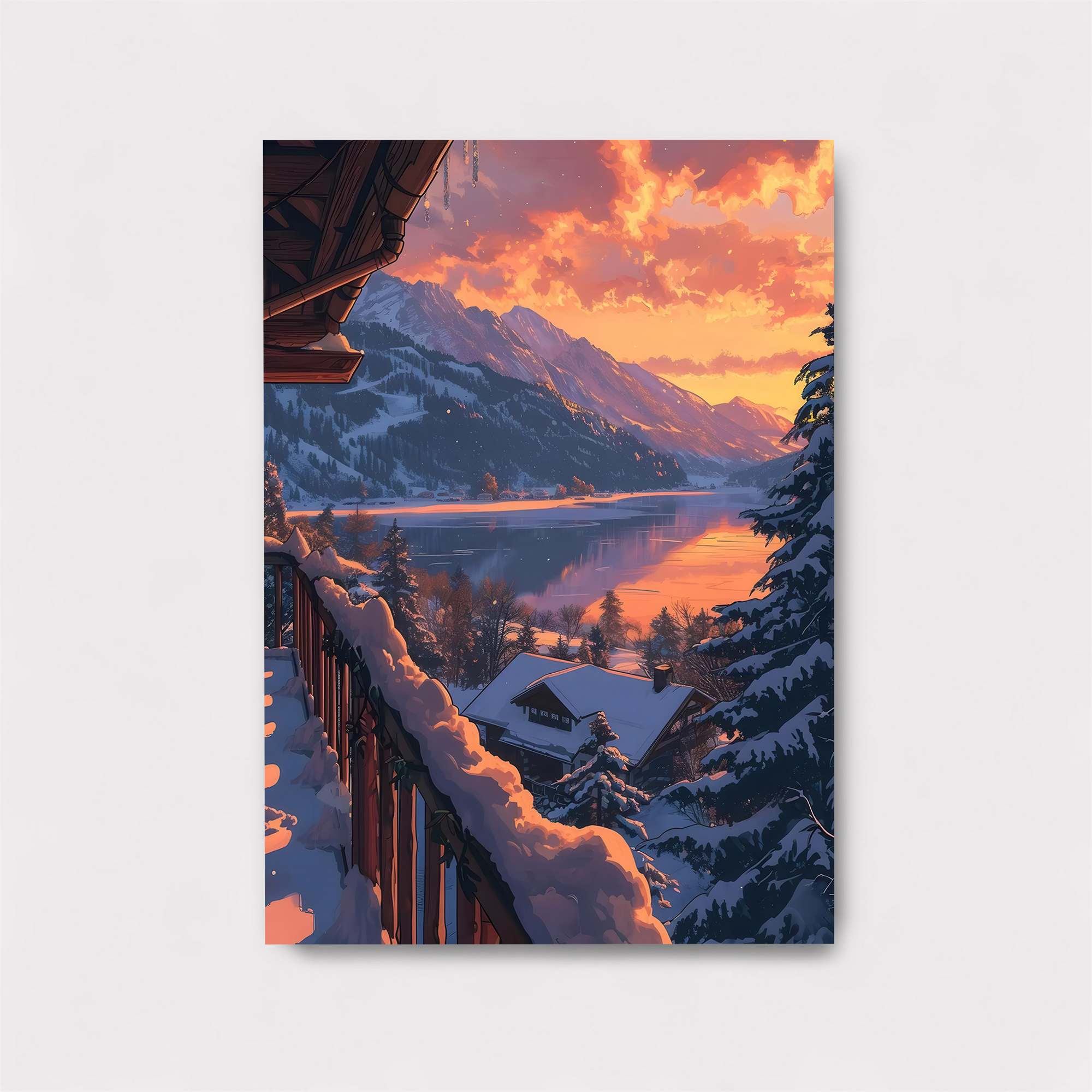 Alpine Serenity Safe Wall Magnetic / M