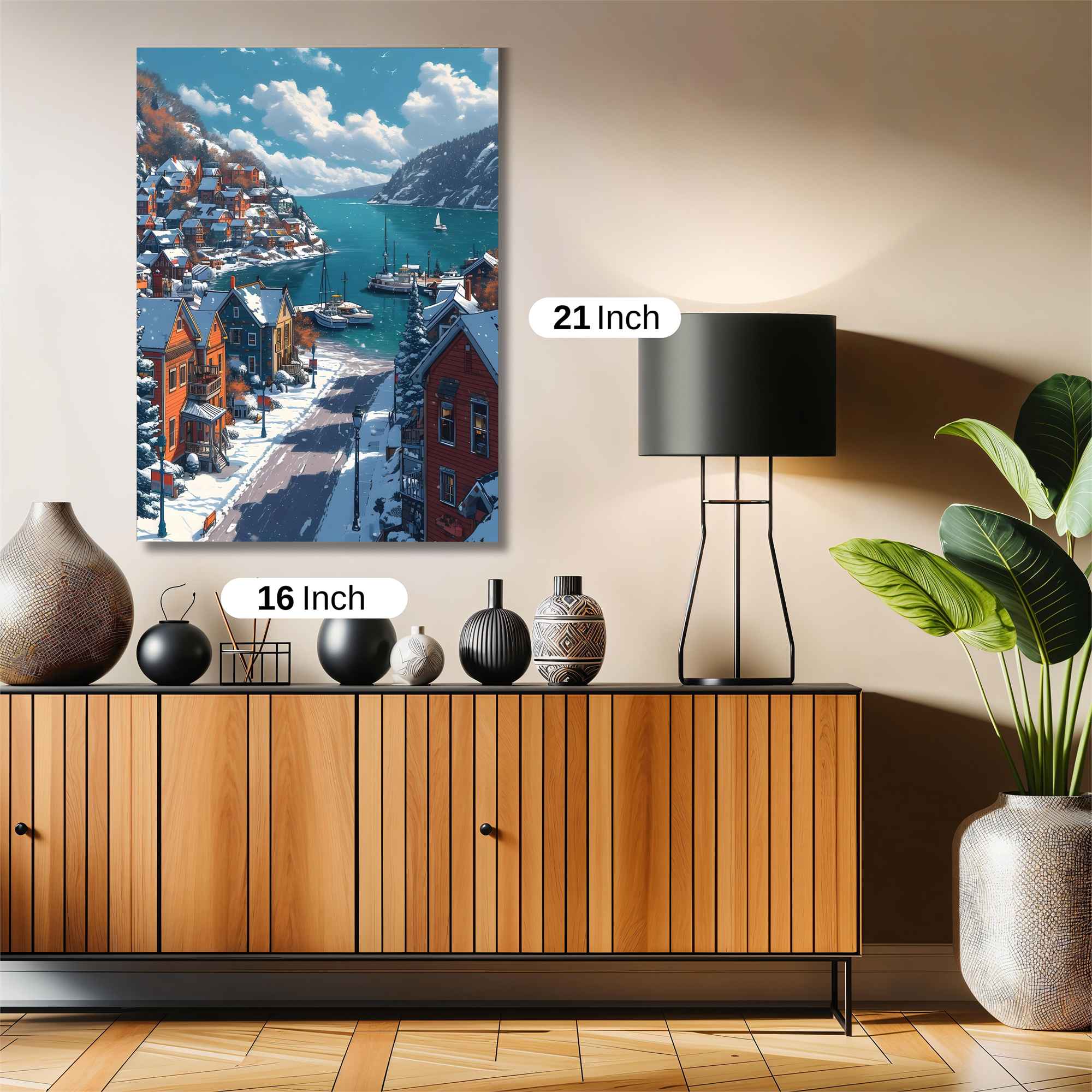 Fjord Serenity Safe Wall Magnetic / M