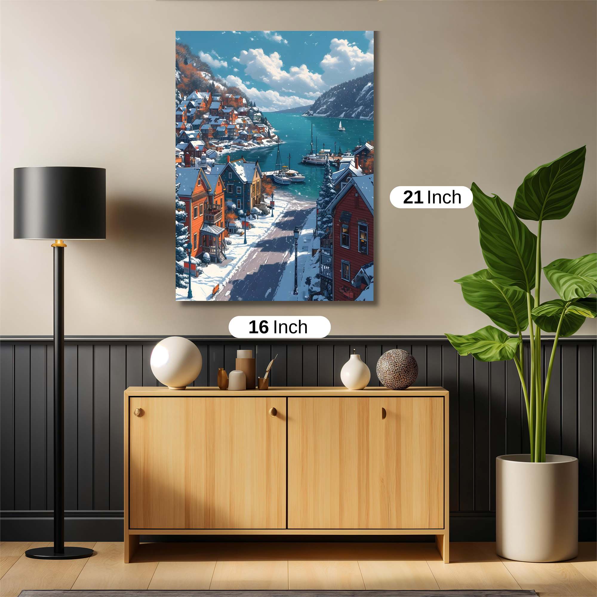 Fjord Serenity Safe Wall Magnetic / M