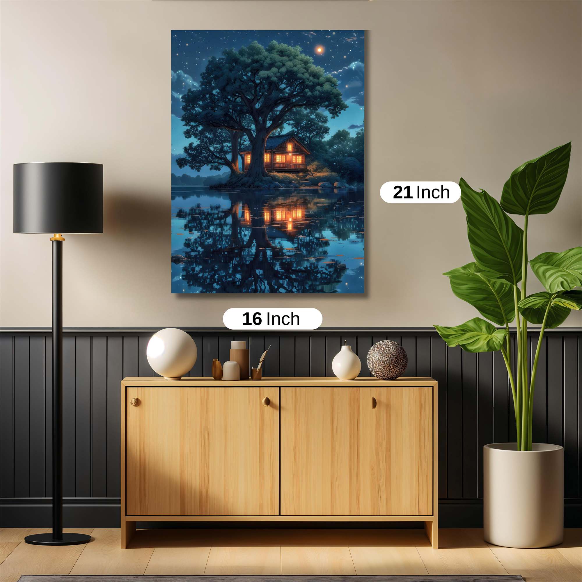 Treehouse Serenity Safe Wall Magnetic / M