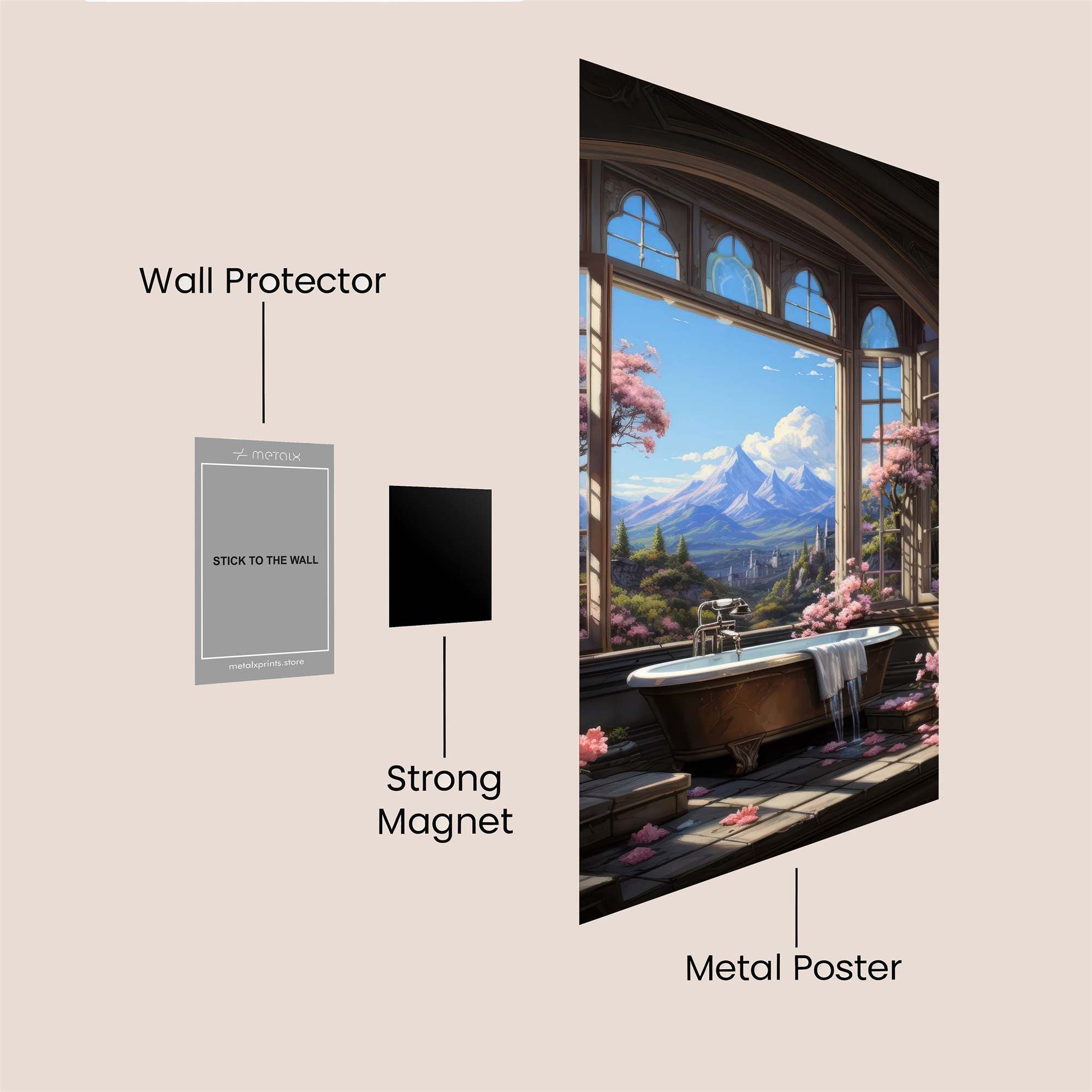 Alpine Serenity Safe Wall Magnetic / M
