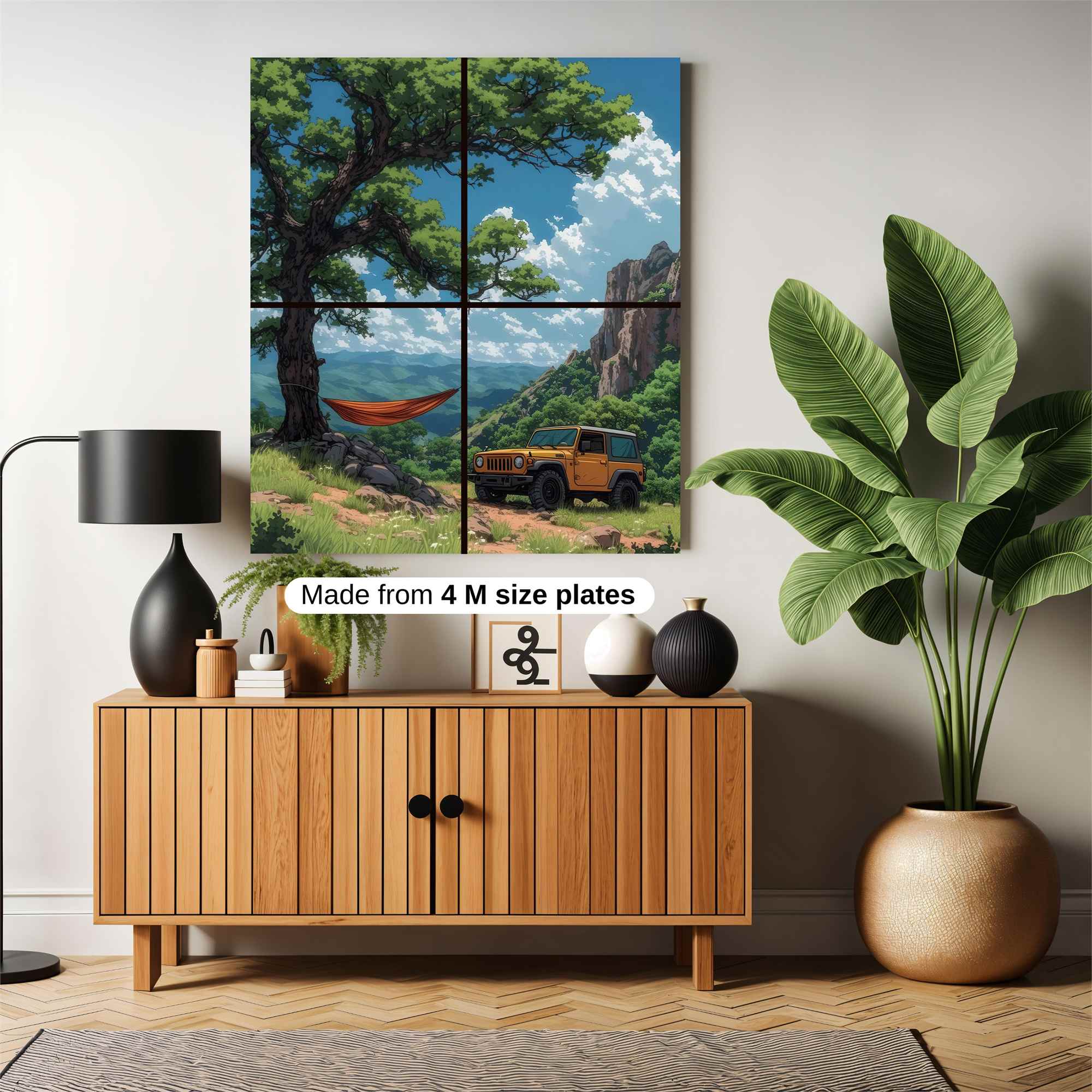 Jeep Serenity Safe Wall Magnetic / M