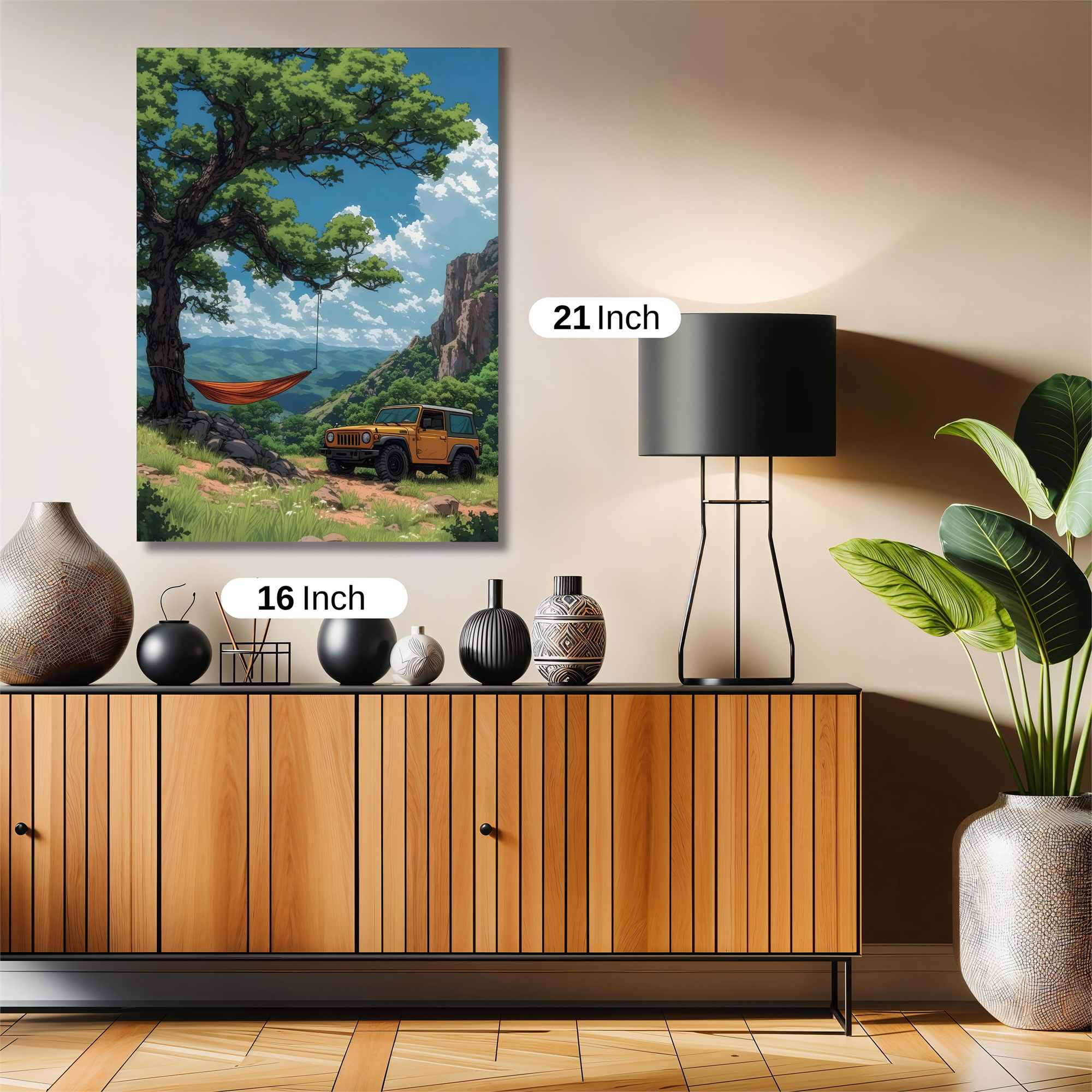 Jeep Serenity Safe Wall Magnetic / M