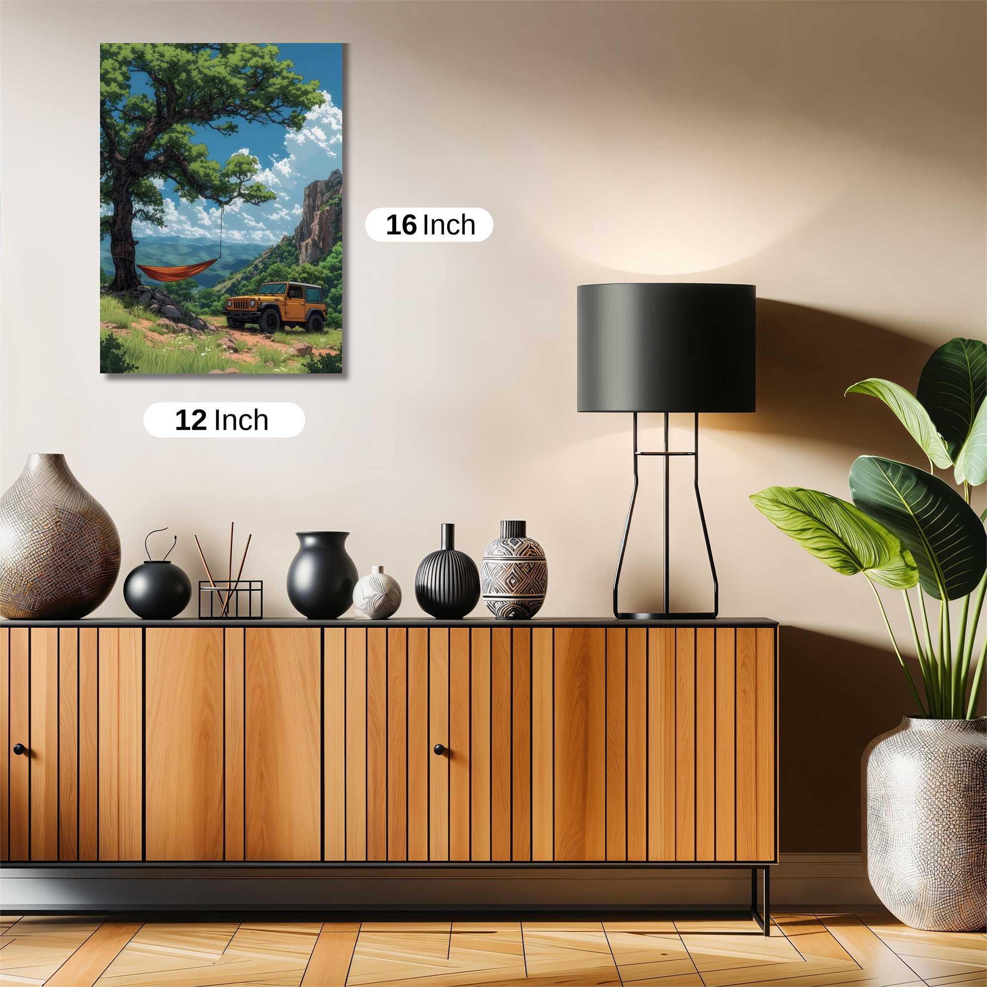 Jeep Serenity Safe Wall Magnetic / M