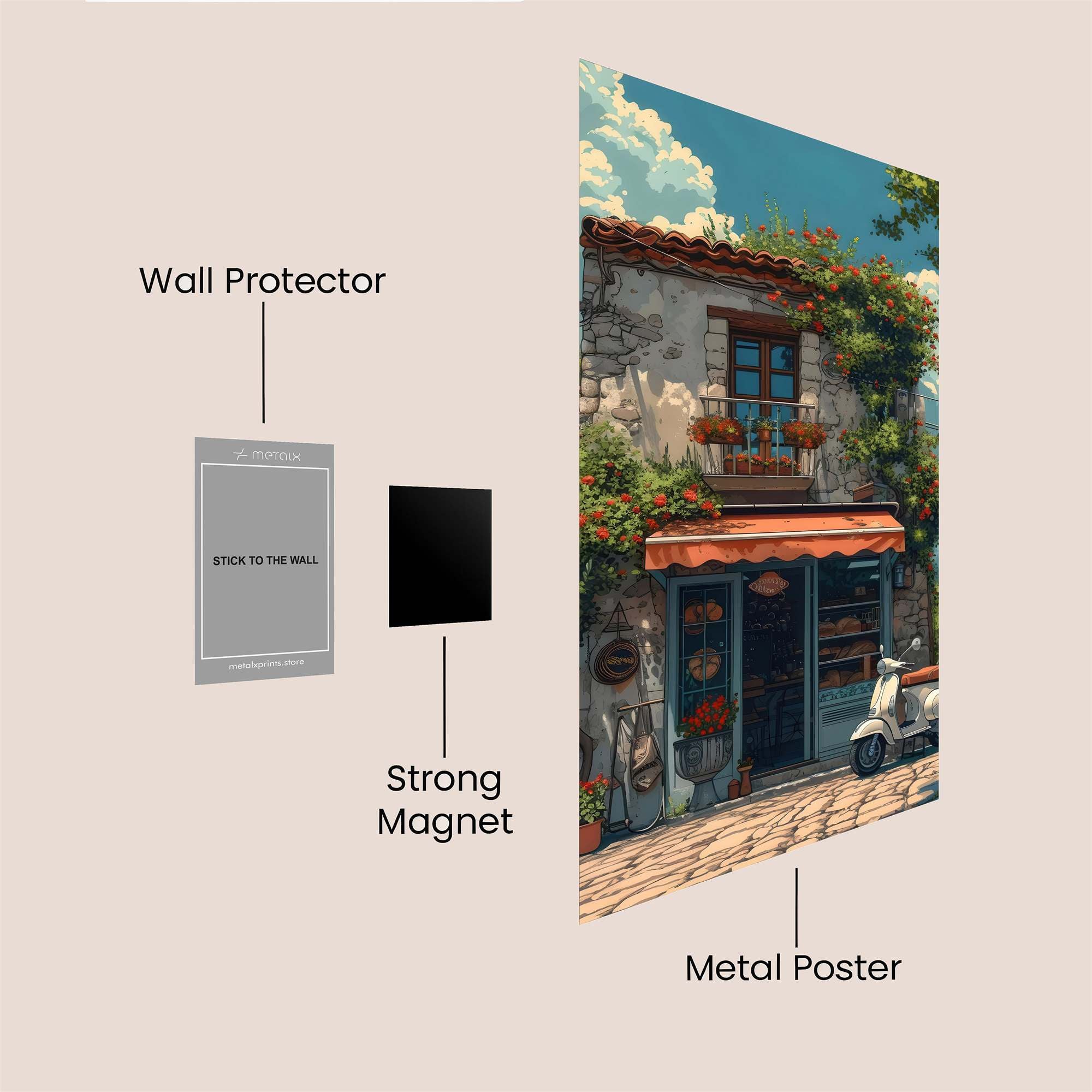 Bakery Bliss Safe Wall Magnetic / M