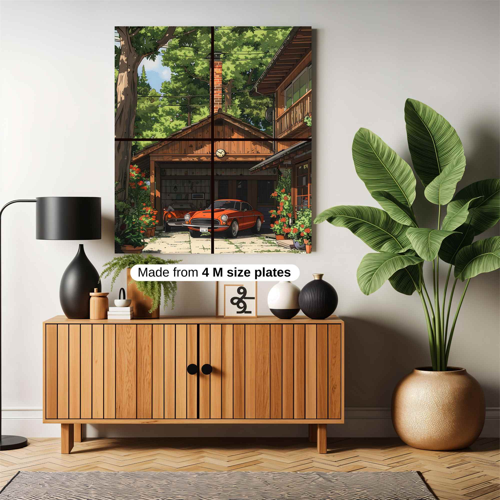 Cabin Serenity Safe Wall Magnetic / M