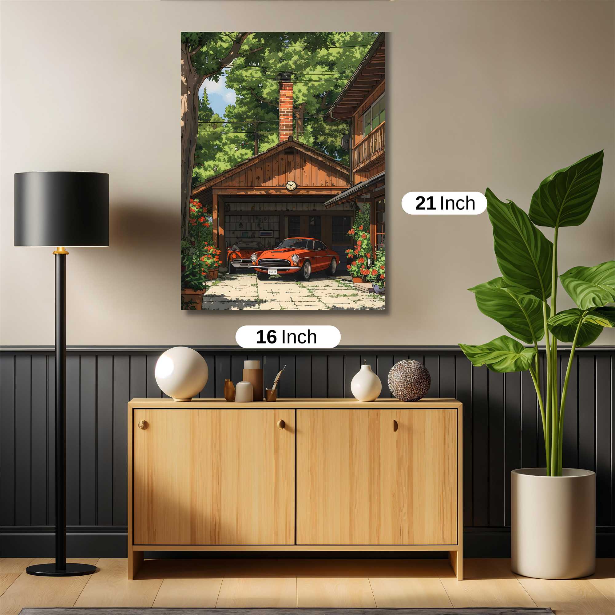 Cabin Serenity Safe Wall Magnetic / M