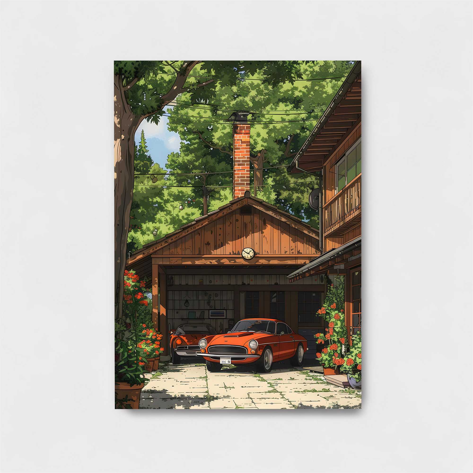 Cabin Serenity Safe Wall Magnetic / M