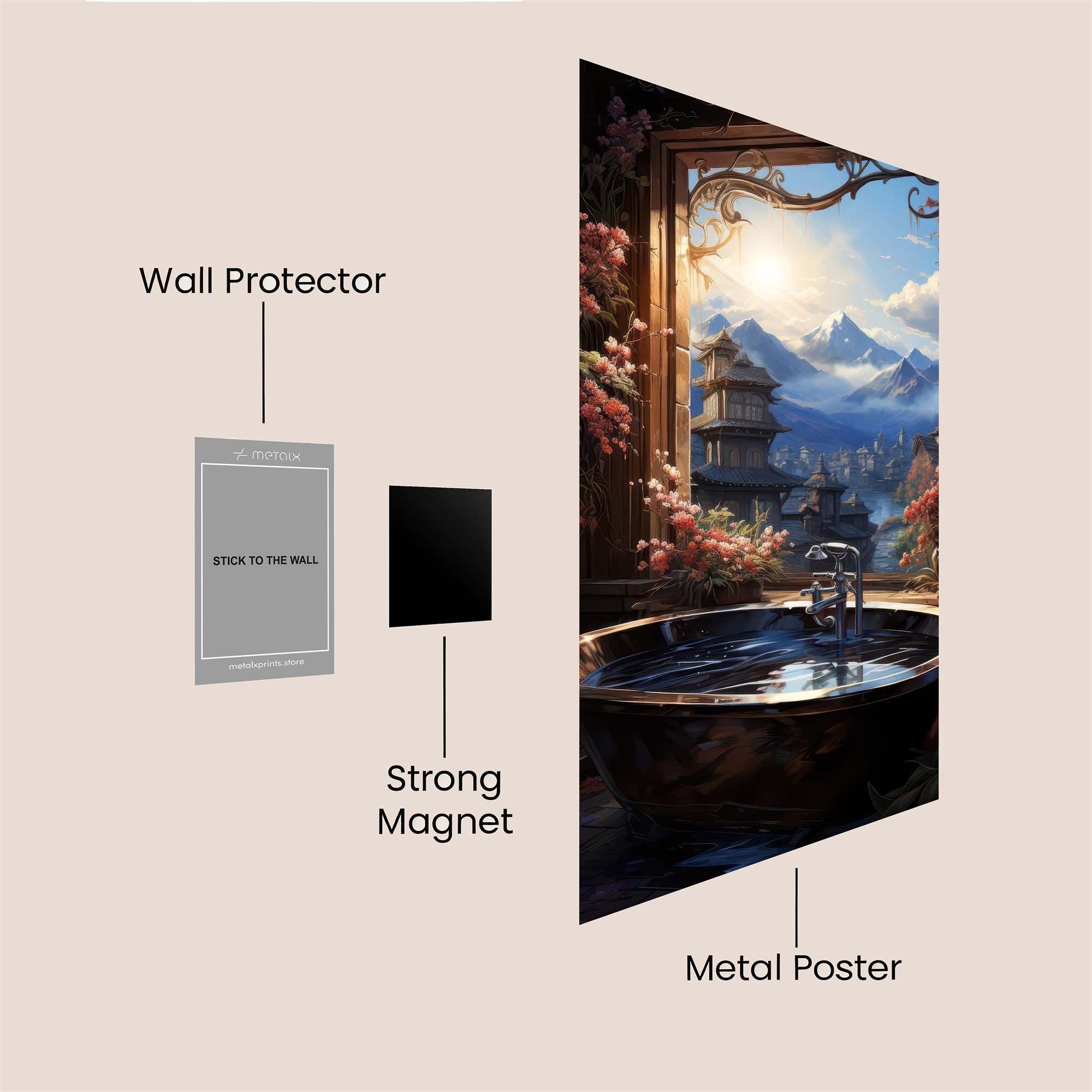 Himalayan Serenity Safe Wall Magnetic / M