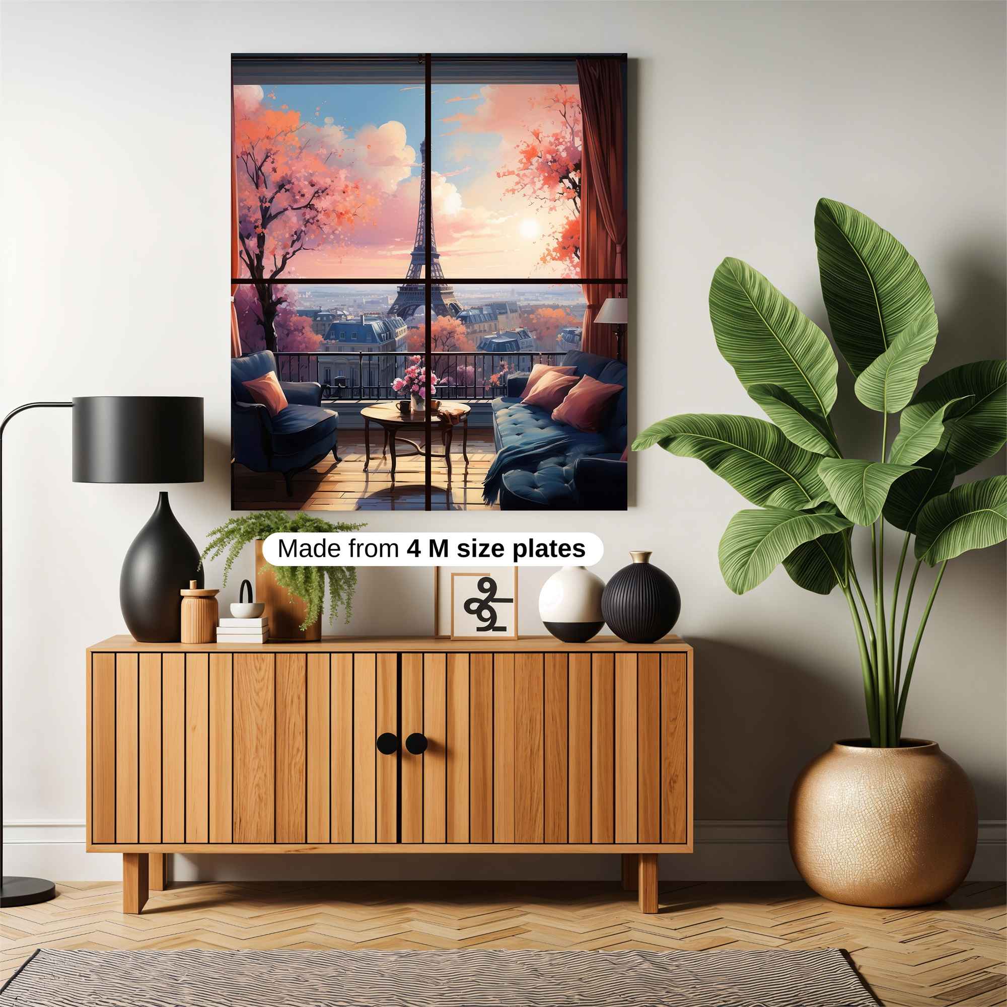 Sunset Serenity Safe Wall Magnetic / M