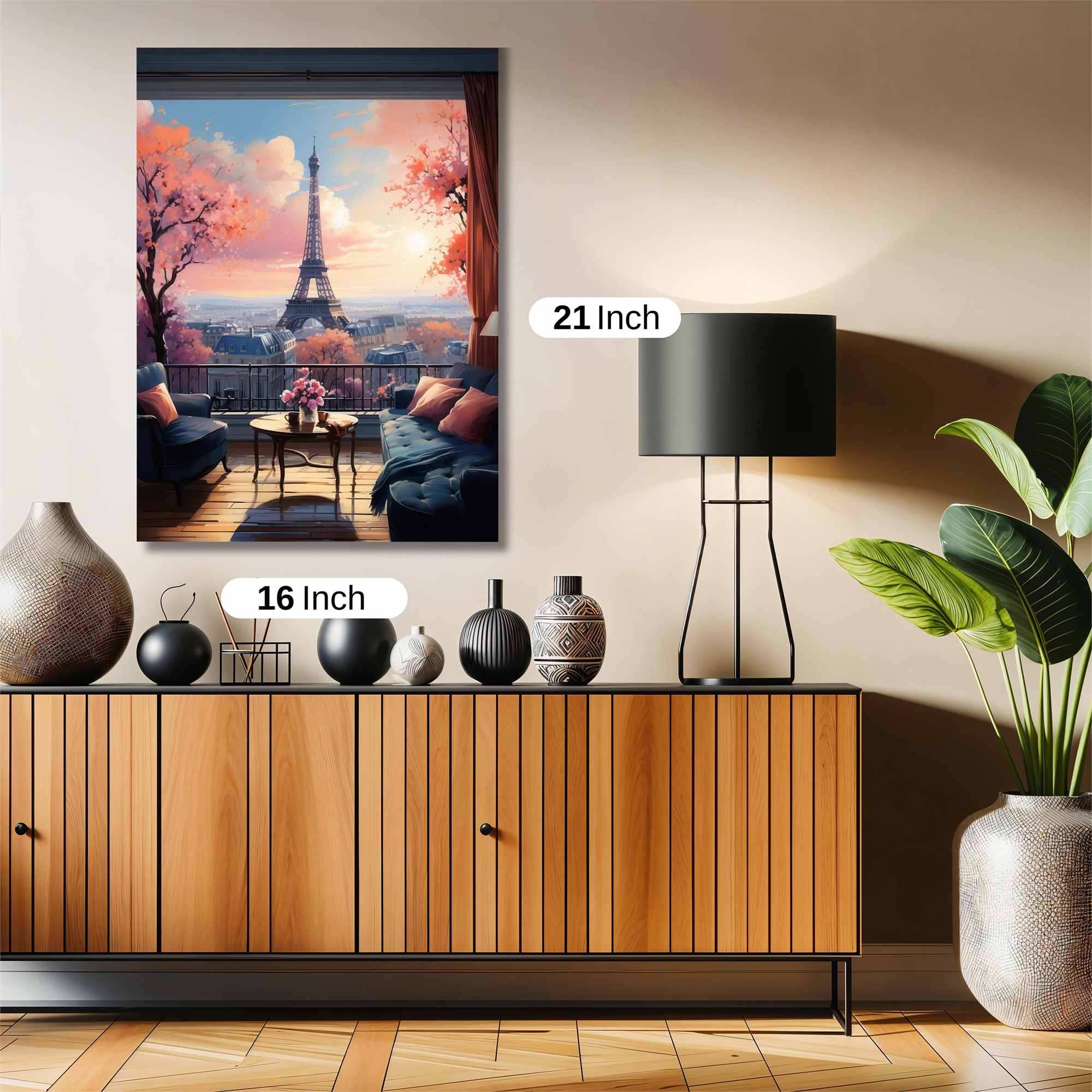 Sunset Serenity Safe Wall Magnetic / M