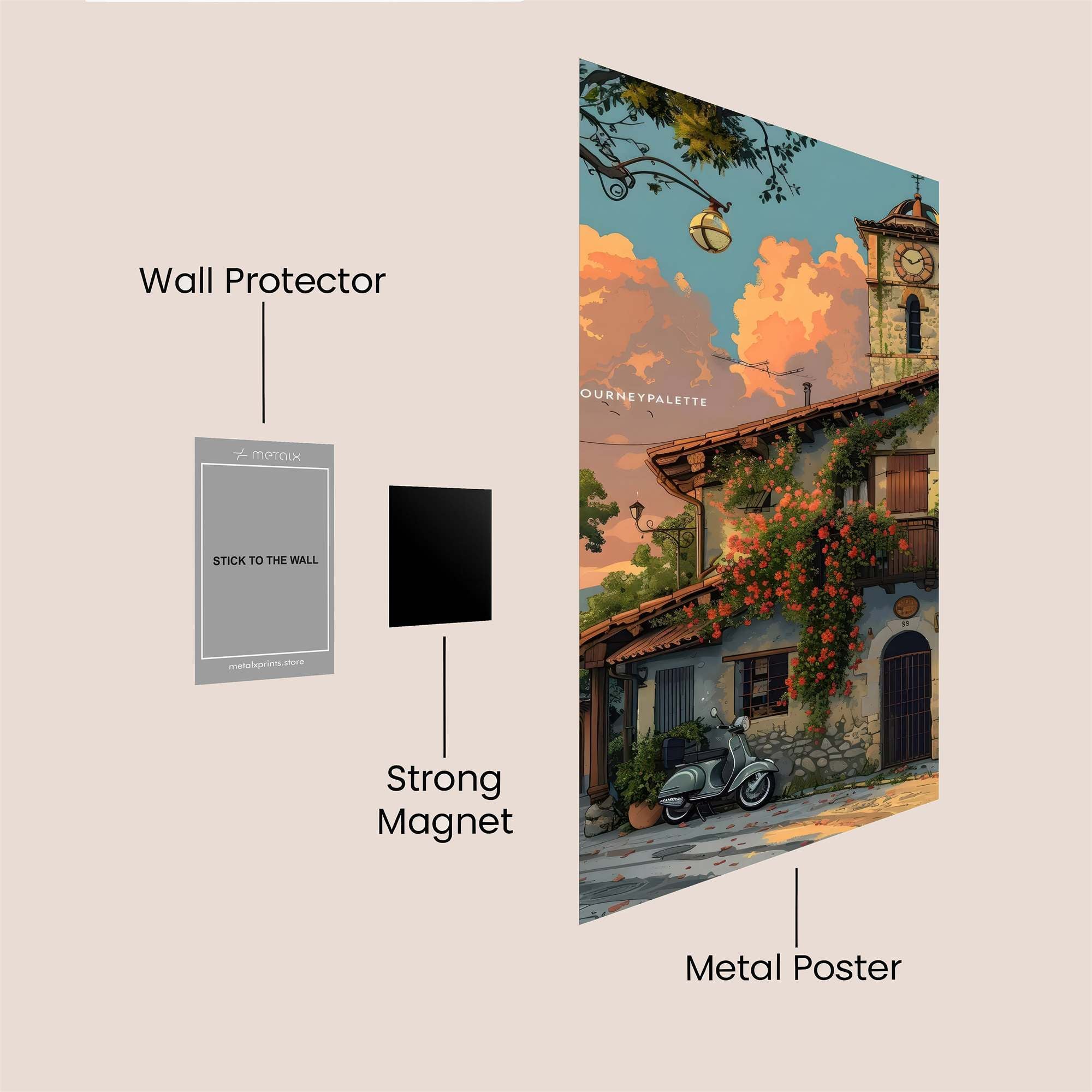 Solitude Serenity Safe Wall Magnetic / M