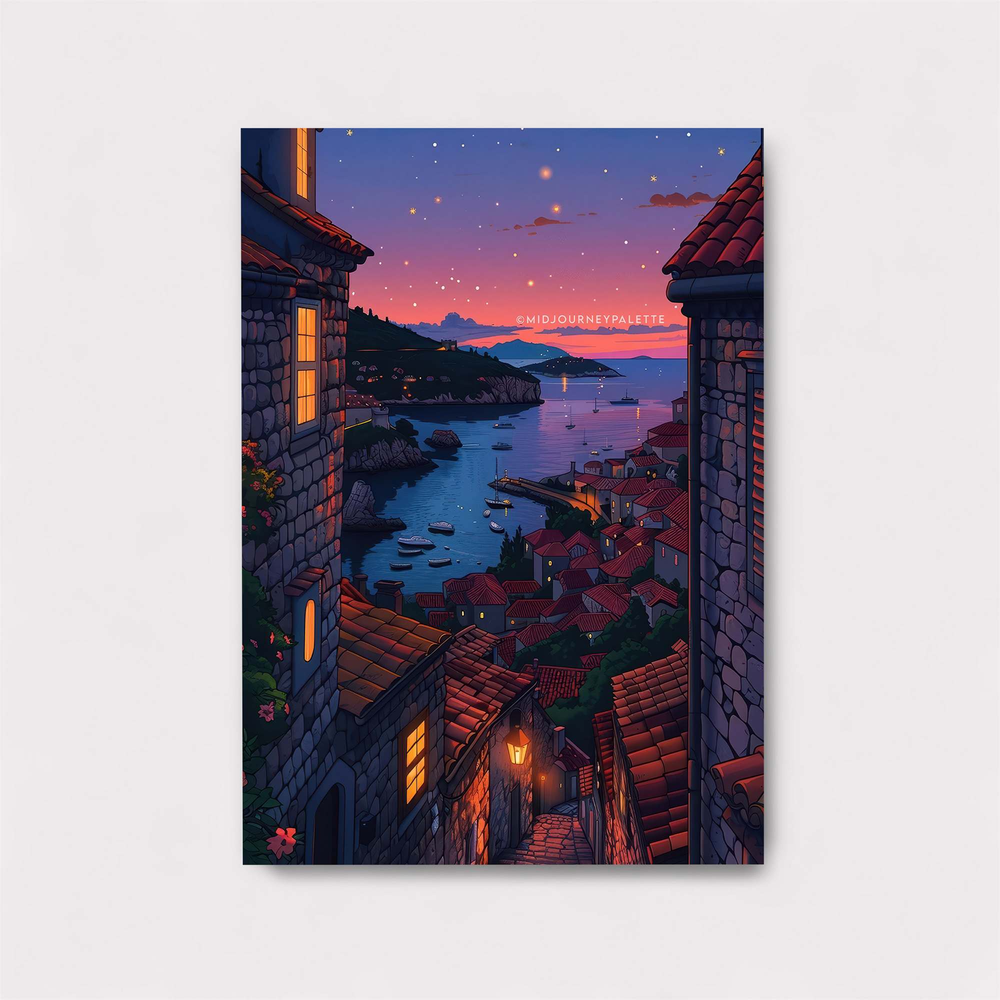 Mountain Tranquility Safe Wall Magnetic / M