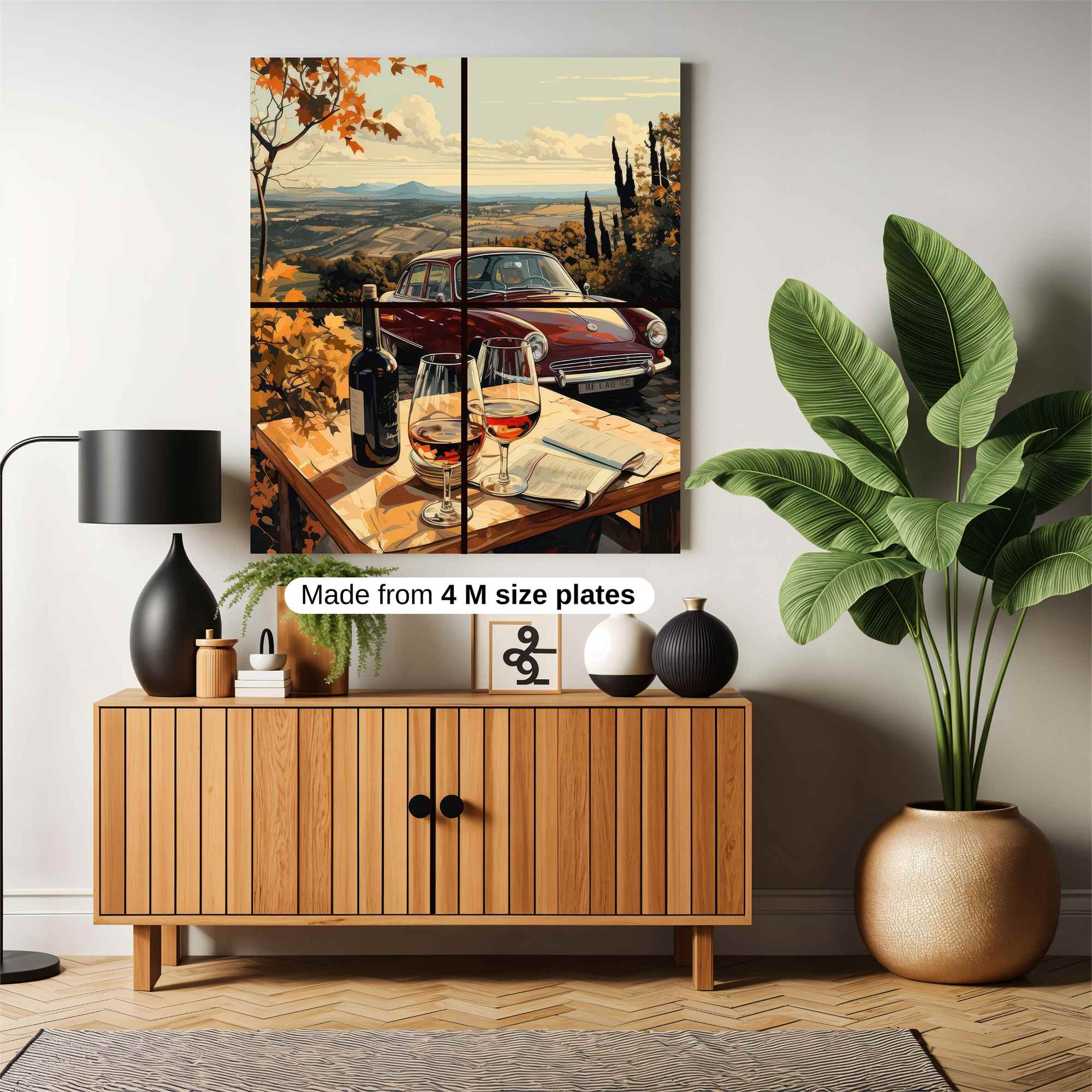 Sunset Serenity Safe Wall Magnetic / M