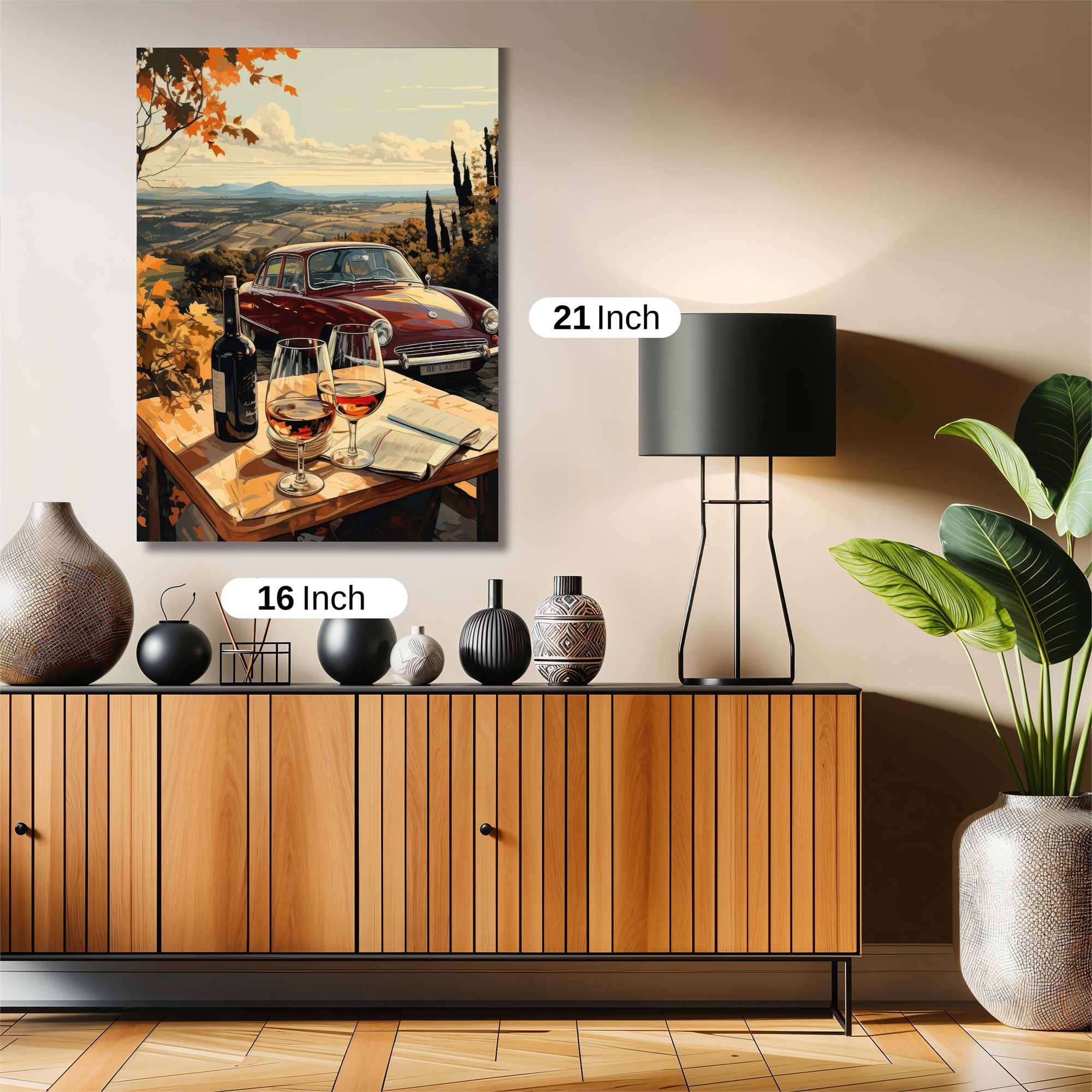 Sunset Serenity Safe Wall Magnetic / M