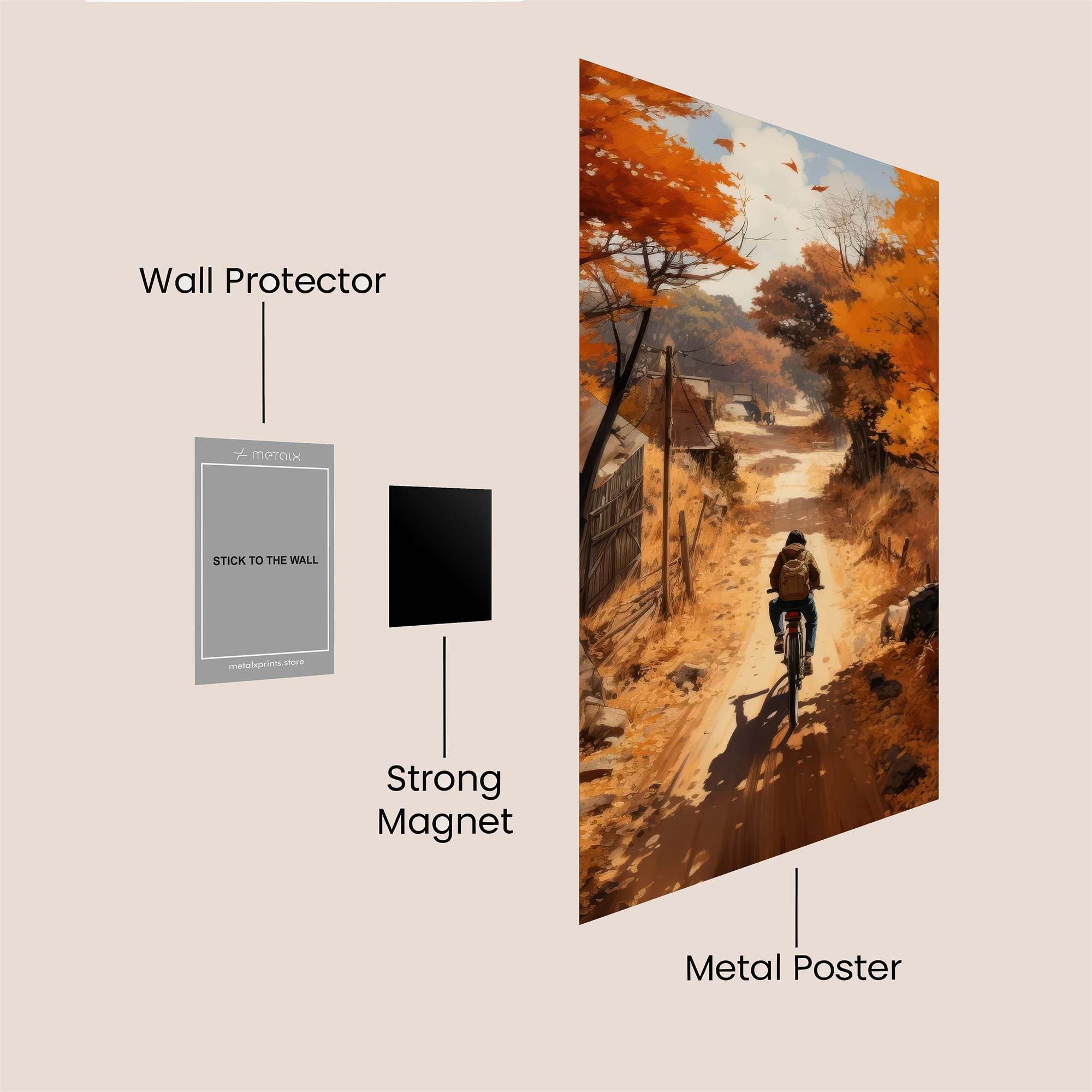 Autumn Adventure Safe Wall Magnetic / M