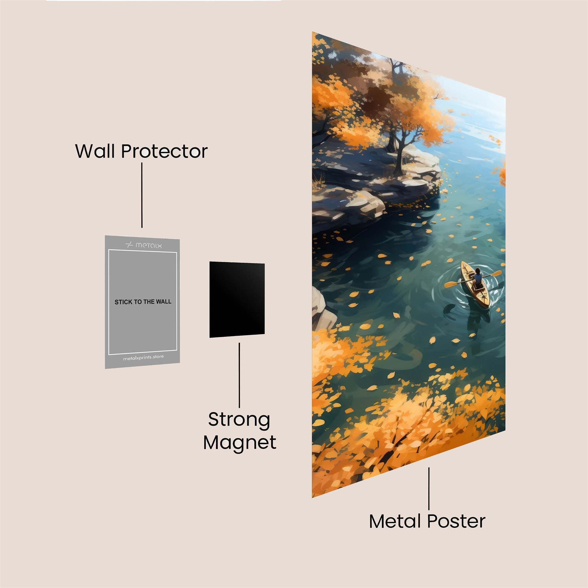 Autumn Serenity Safe Wall Magnetic / M