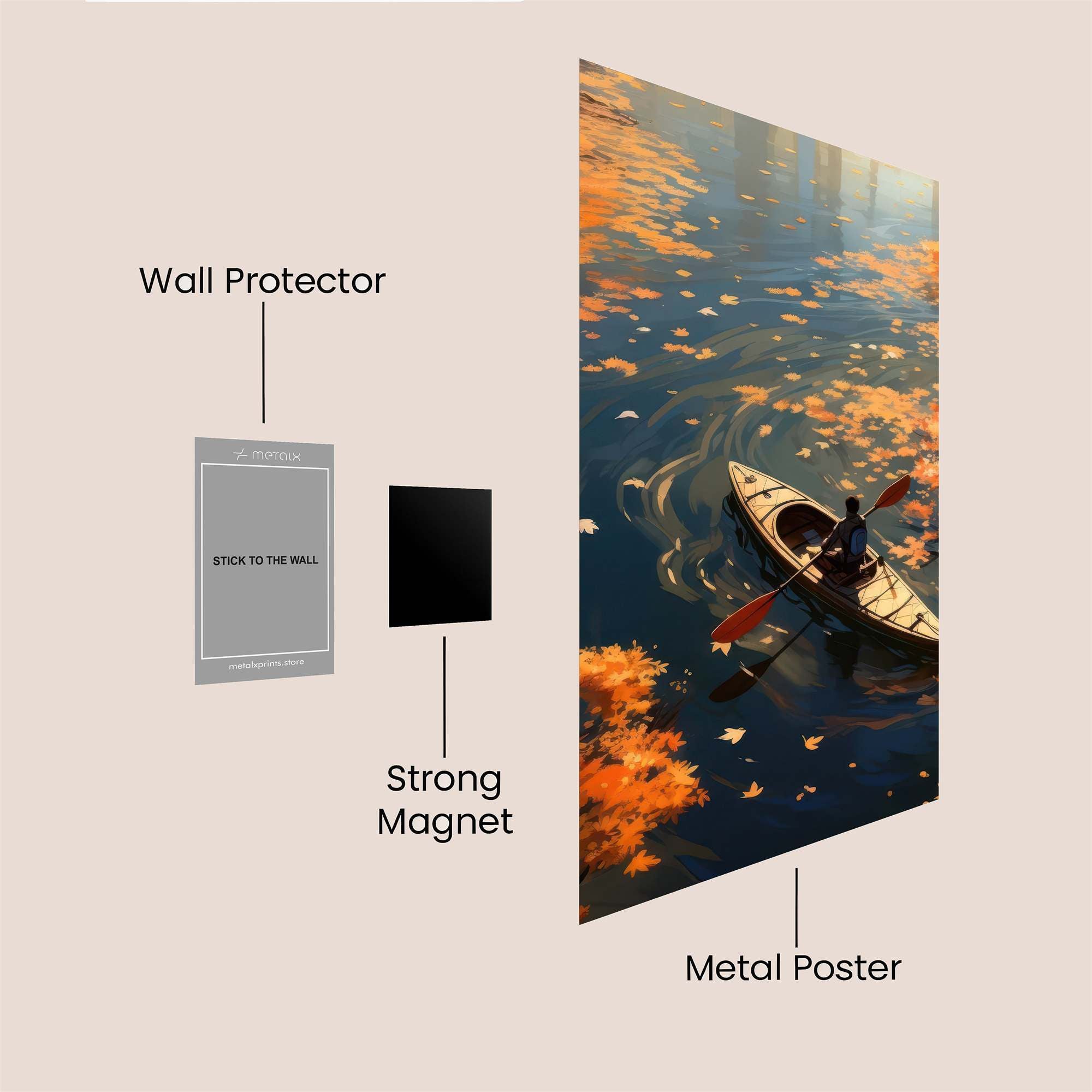 Autumn Serenity Safe Wall Magnetic / M