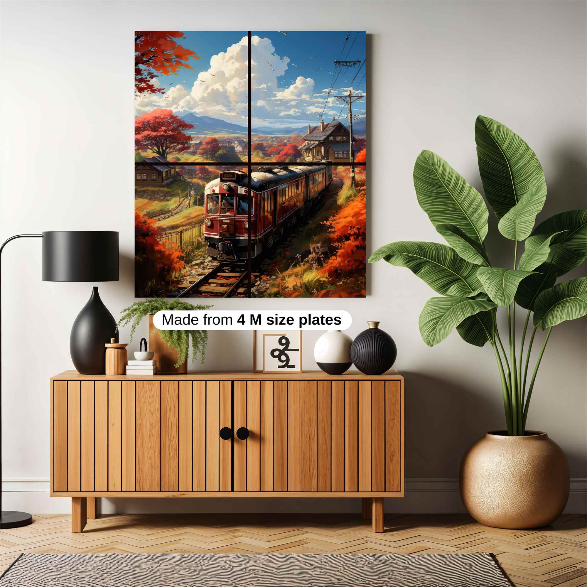 Autumn Whimsy Safe Wall Magnetic / M