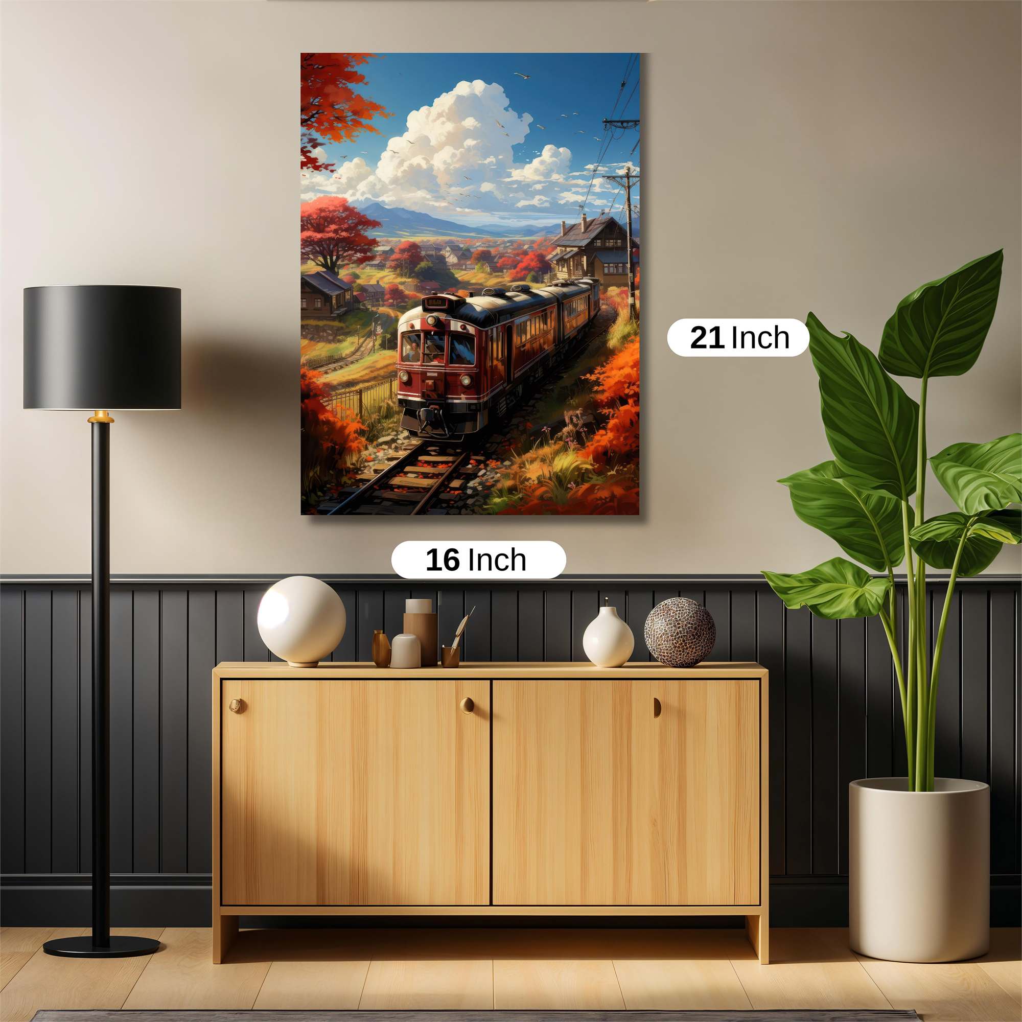 Autumn Whimsy Safe Wall Magnetic / M