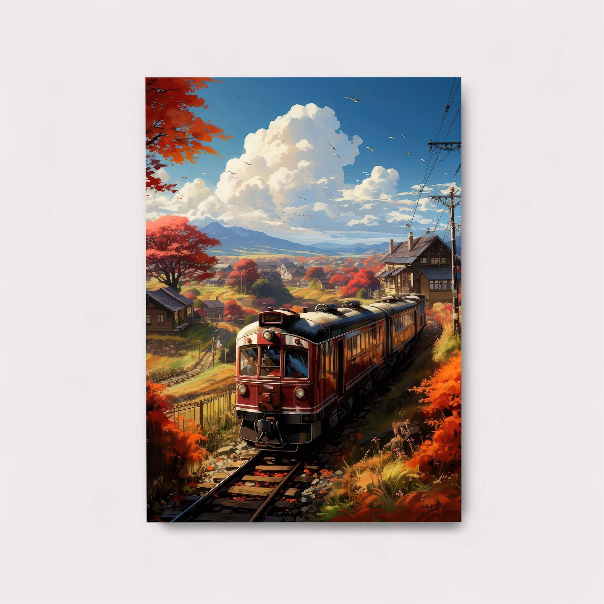 Autumn Whimsy Safe Wall Magnetic / M