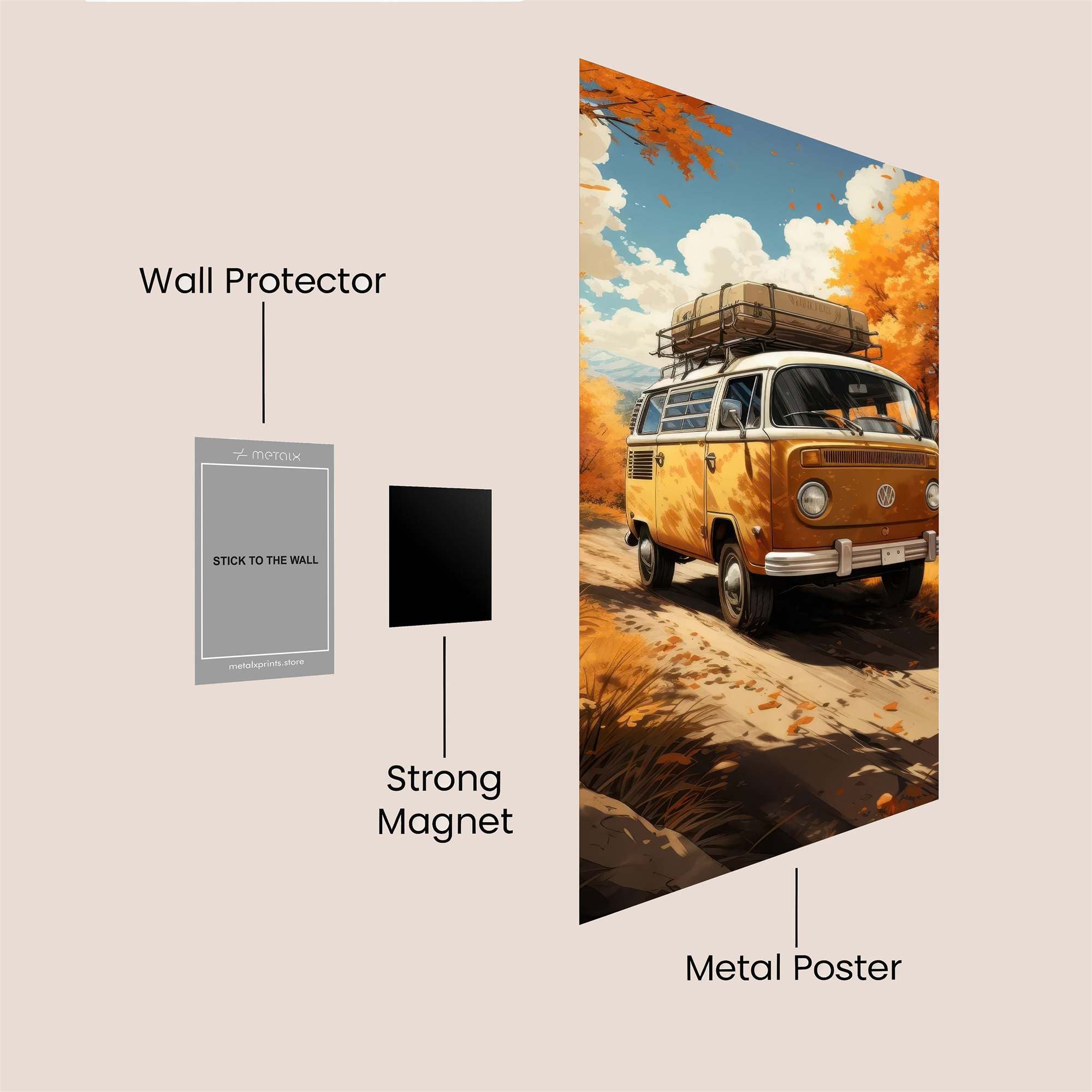 Autumn Adventure Safe Wall Magnetic / M