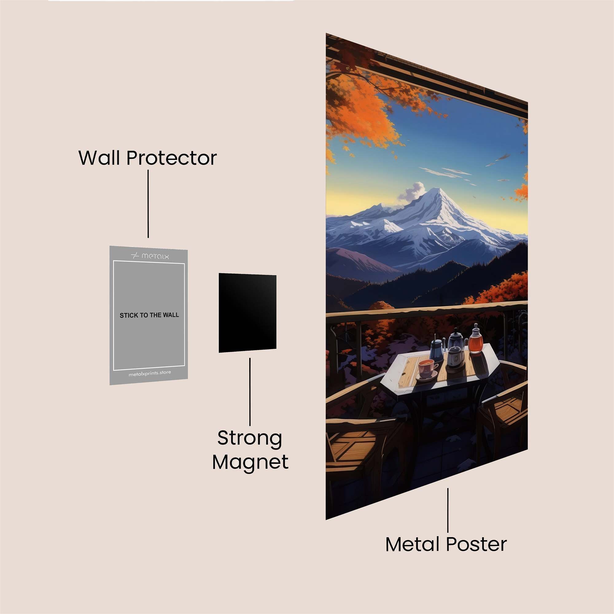 Fuji Serenity Safe Wall Magnetic / M
