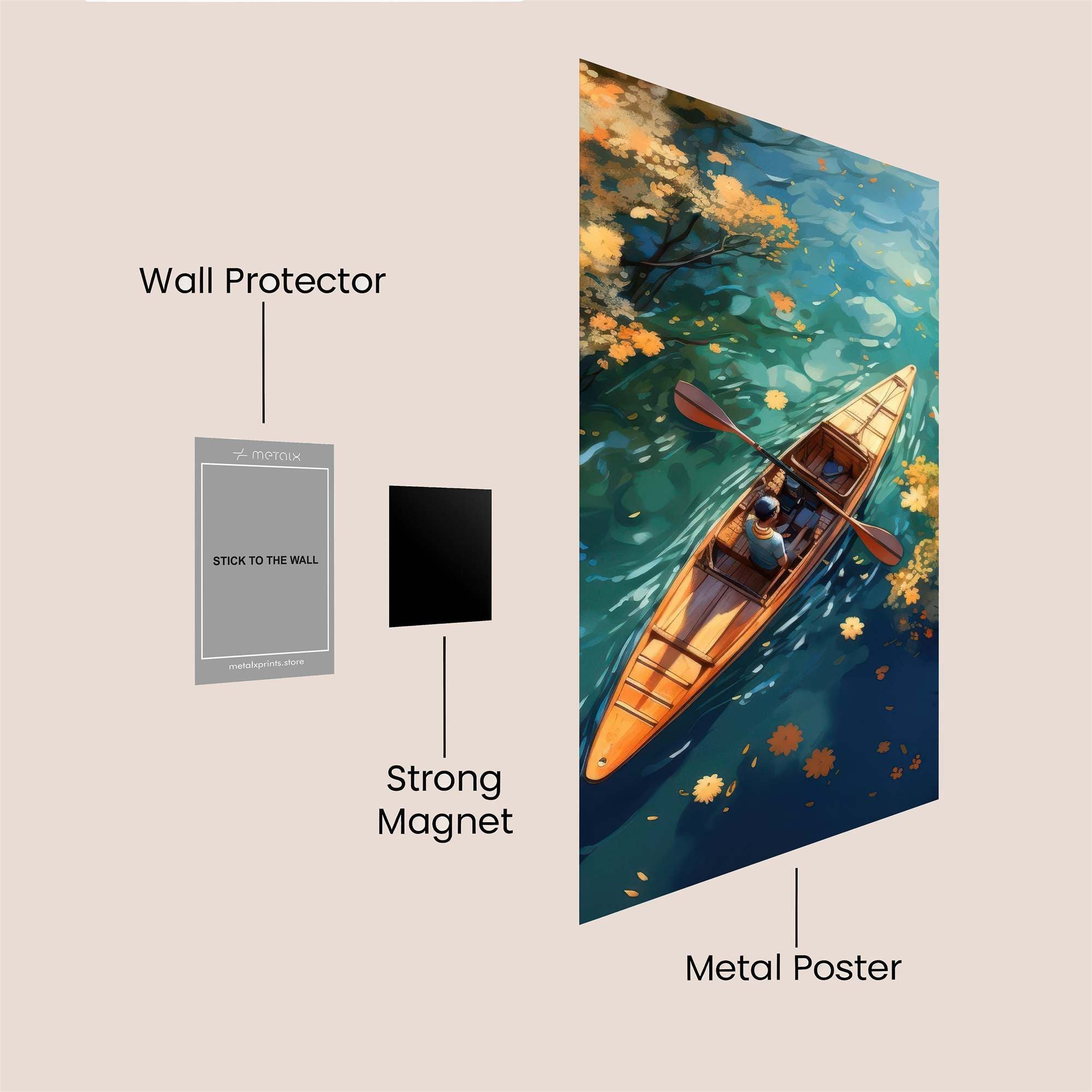 Autumn Serenity Safe Wall Magnetic / M