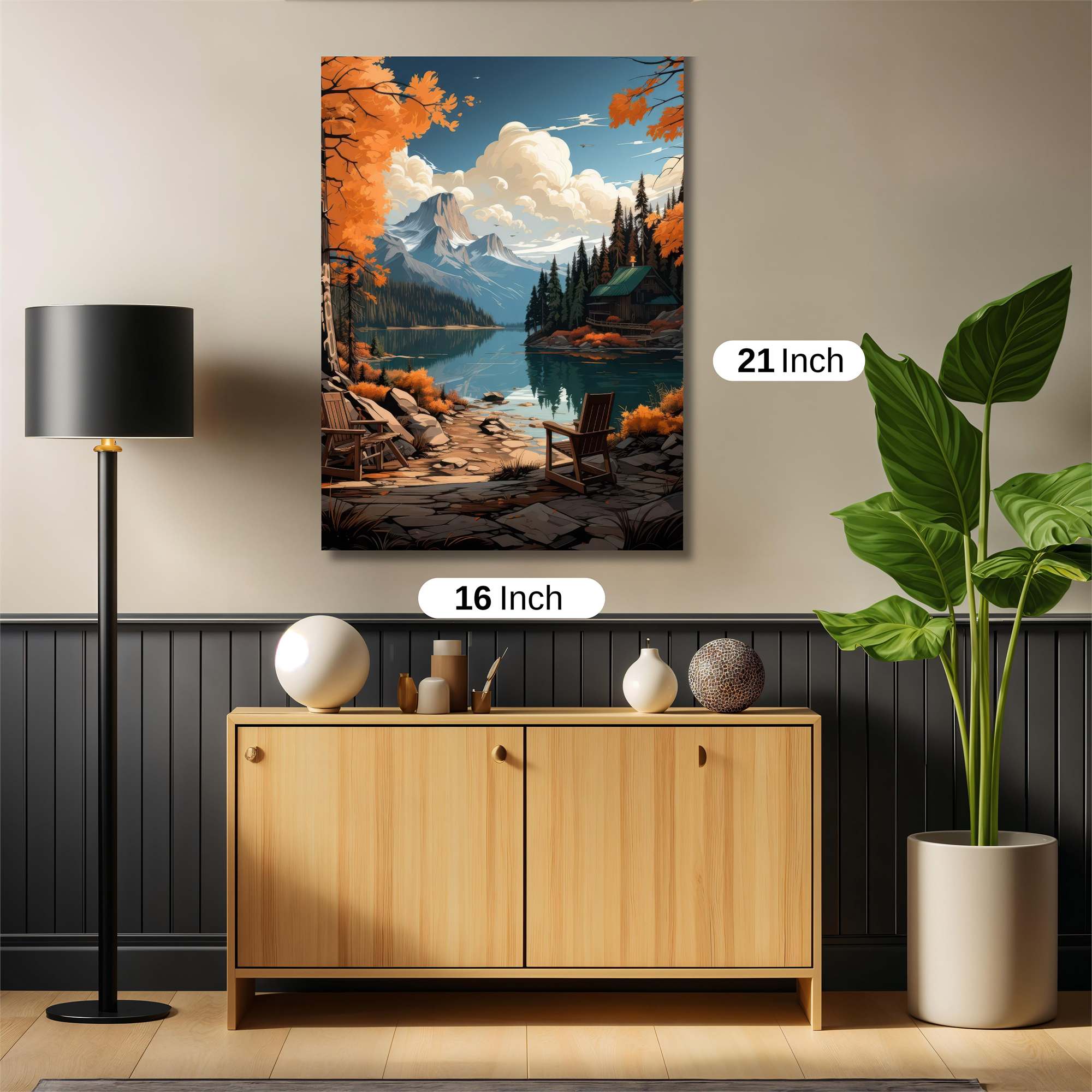 Autumn Serenity Safe Wall Magnetic / M