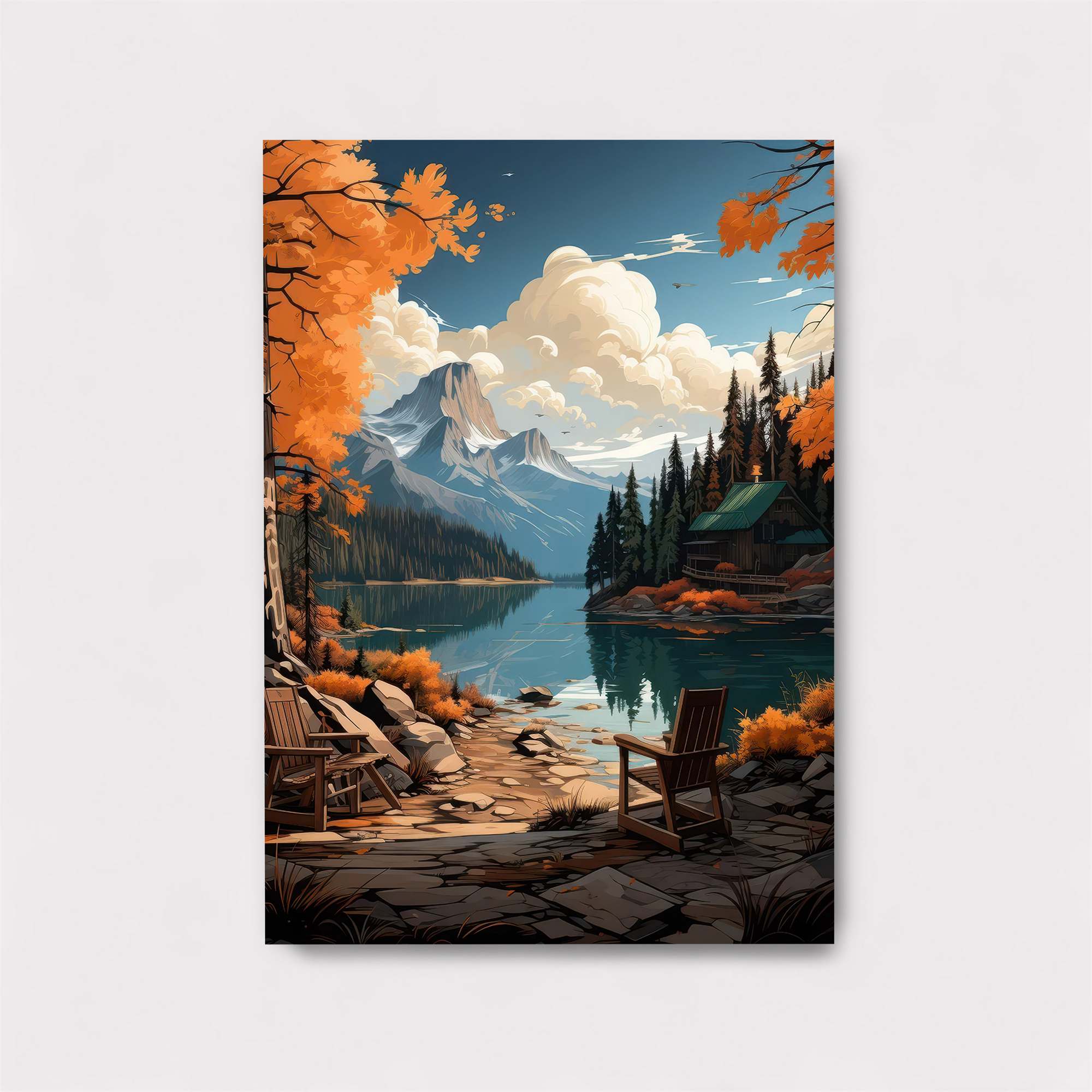 Autumn Serenity Safe Wall Magnetic / M