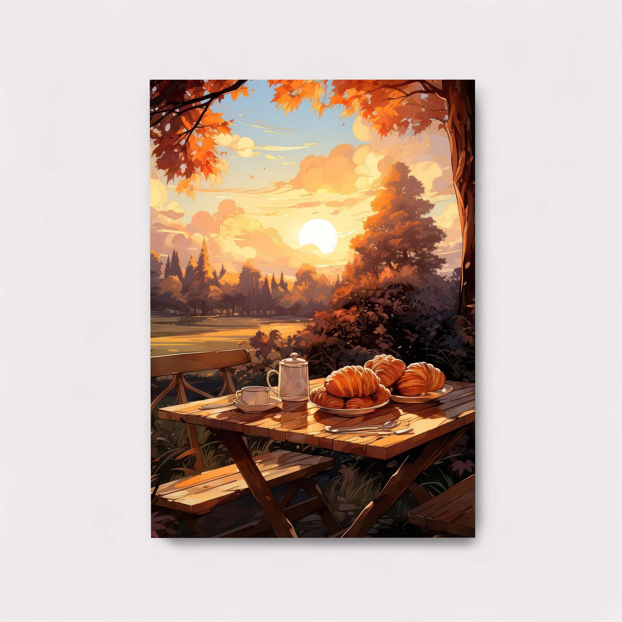 Sunset Serenity Safe Wall Magnetic / M