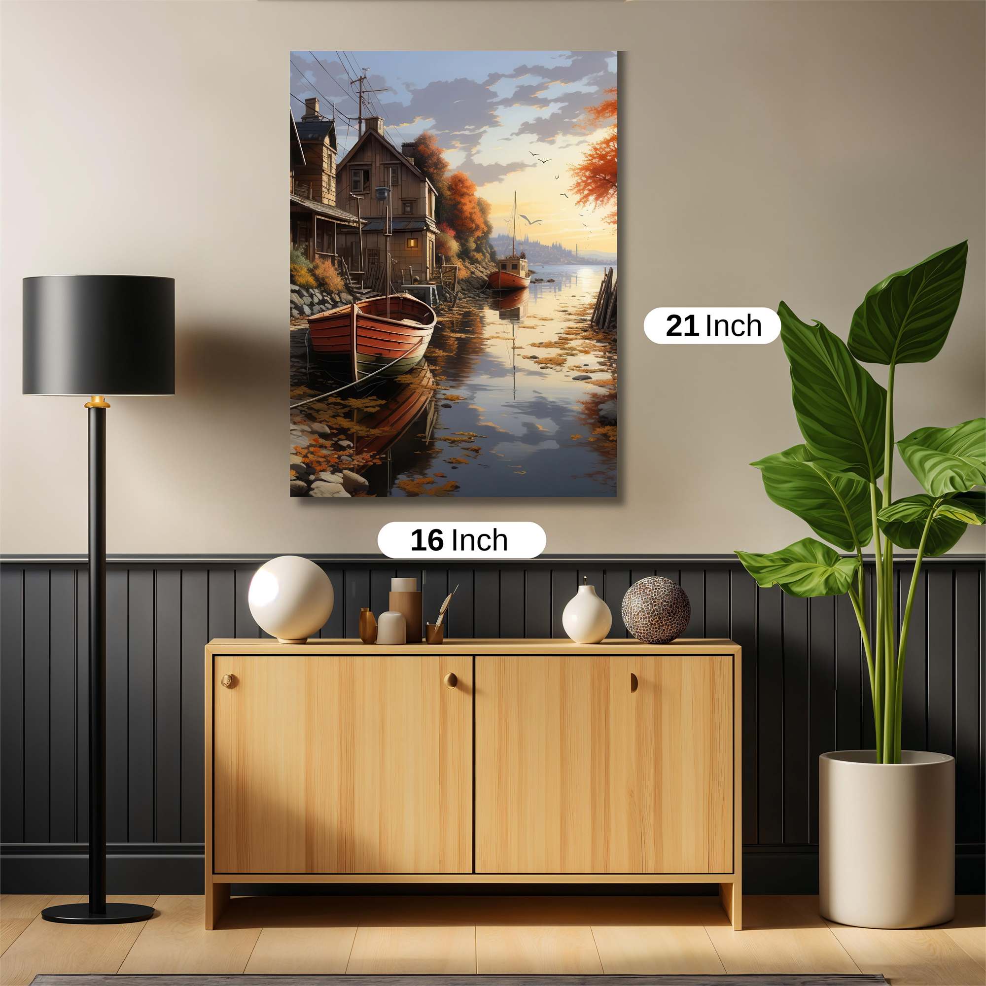 Autumnal Serenity Safe Wall Magnetic / M