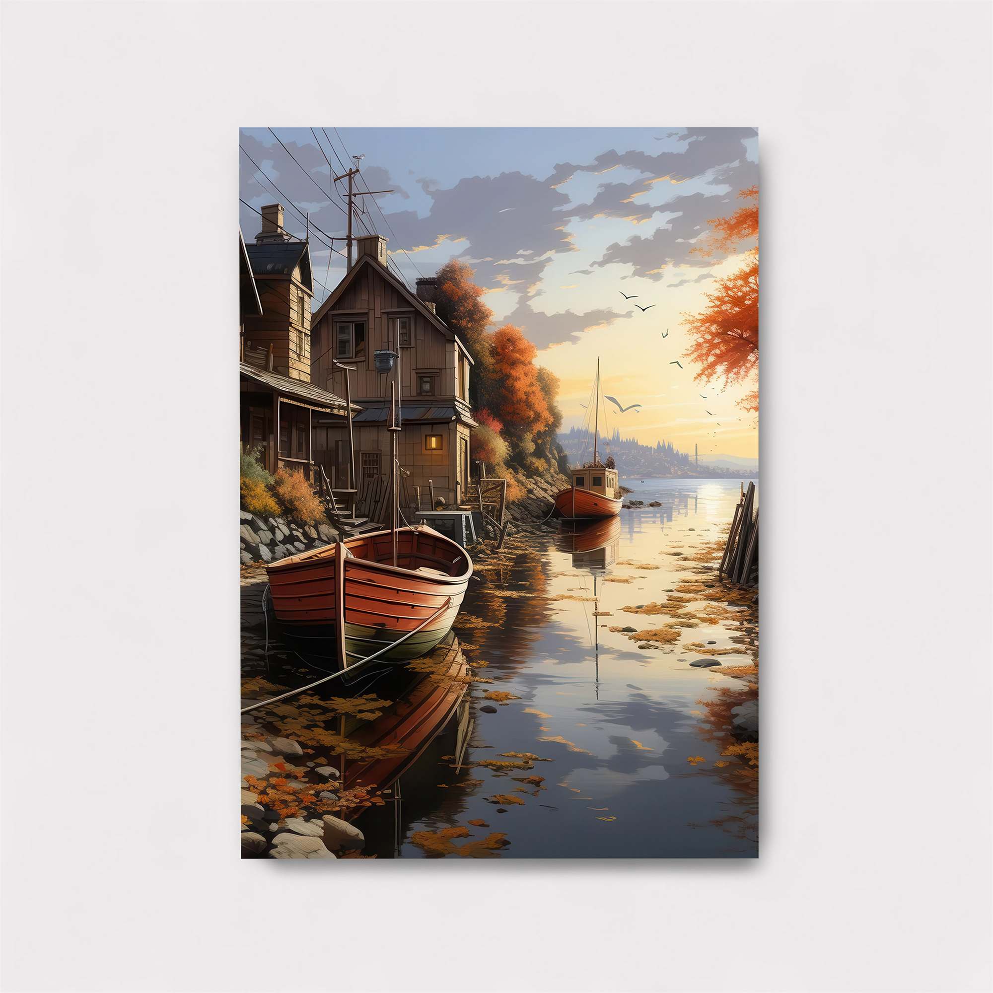 Autumnal Serenity Safe Wall Magnetic / M
