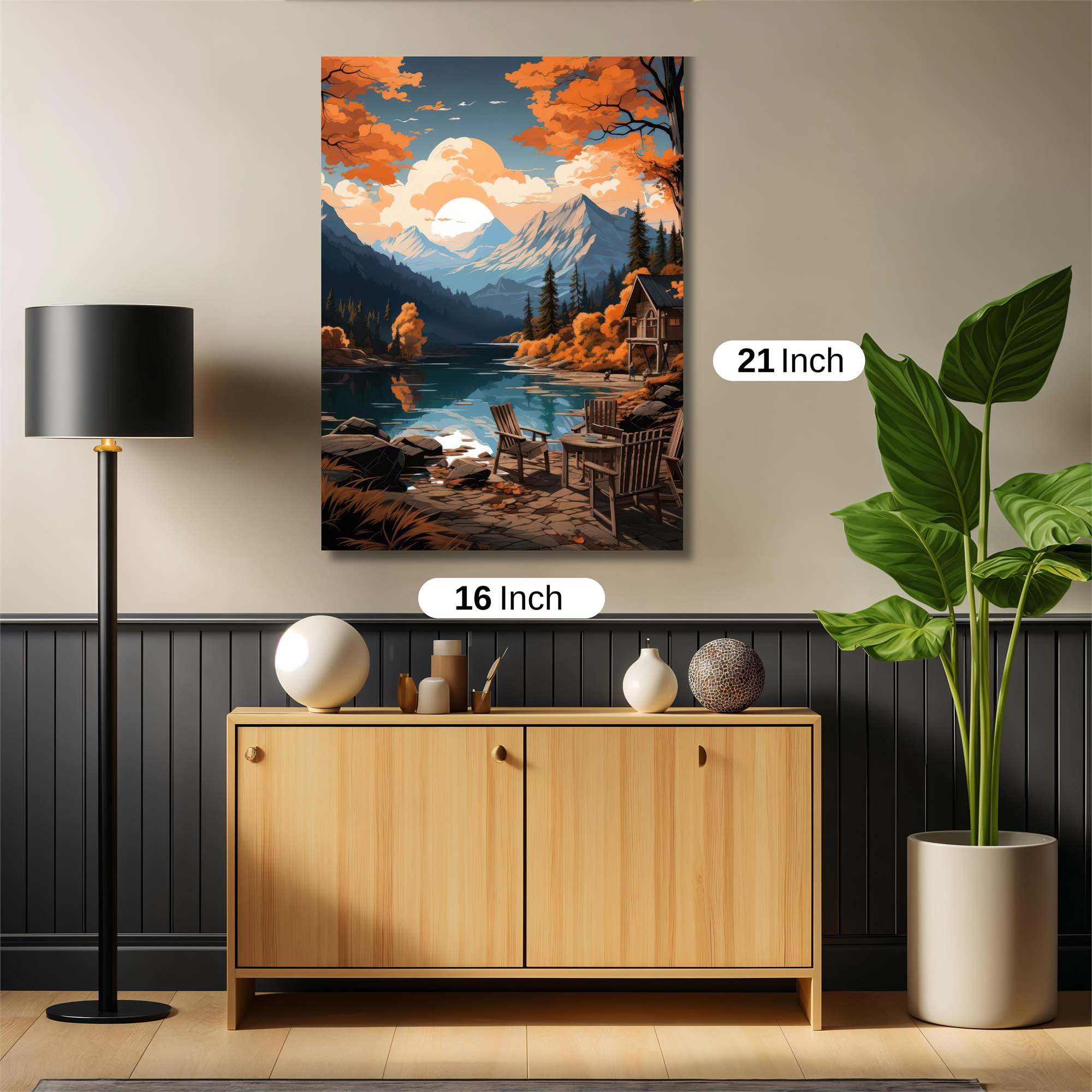 Autumn Serenity Safe Wall Magnetic / M