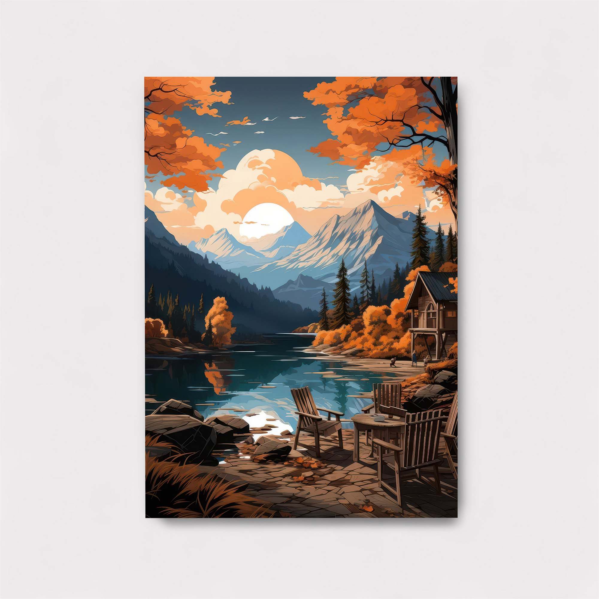 Autumn Serenity Safe Wall Magnetic / M