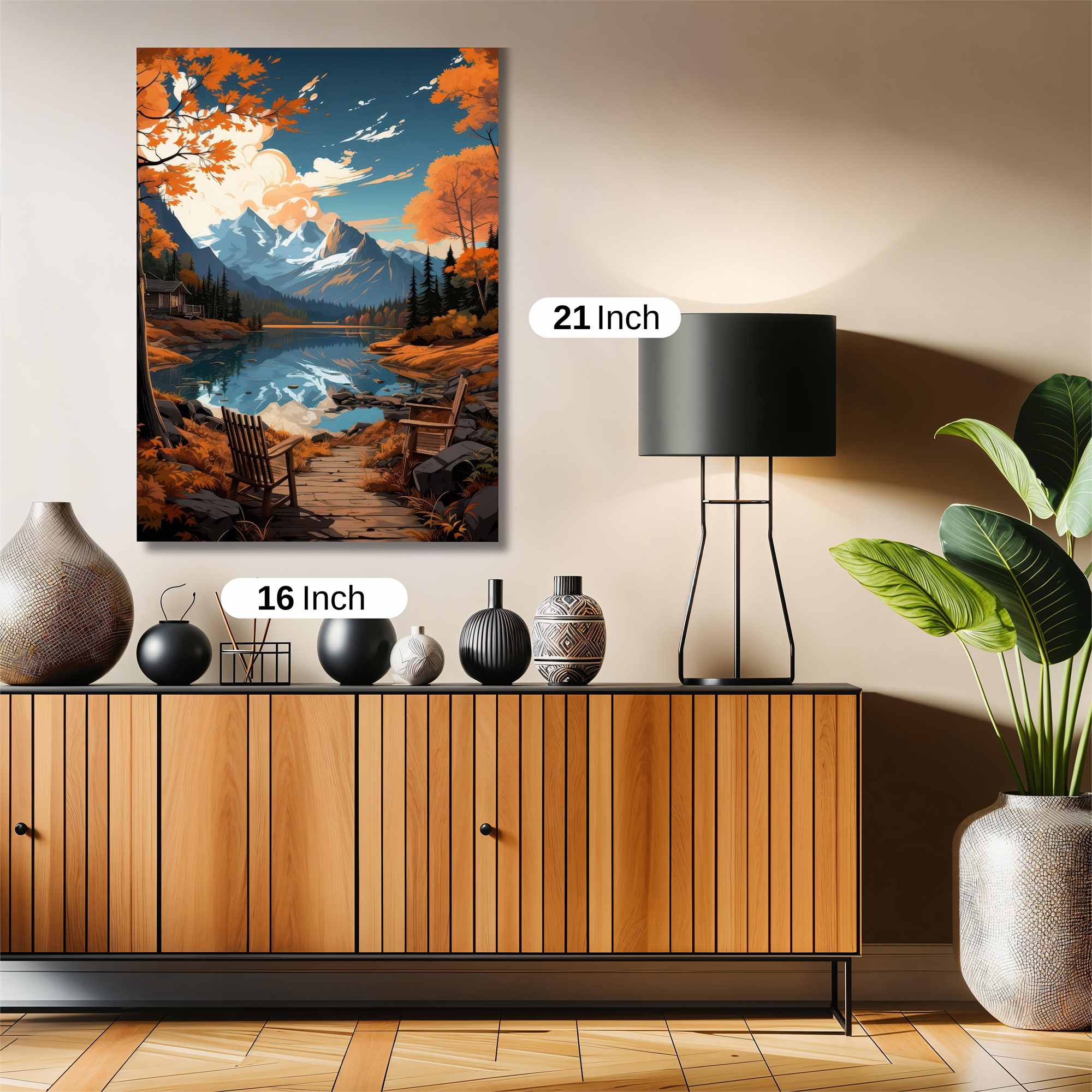 Autumn Serenity Safe Wall Magnetic / M