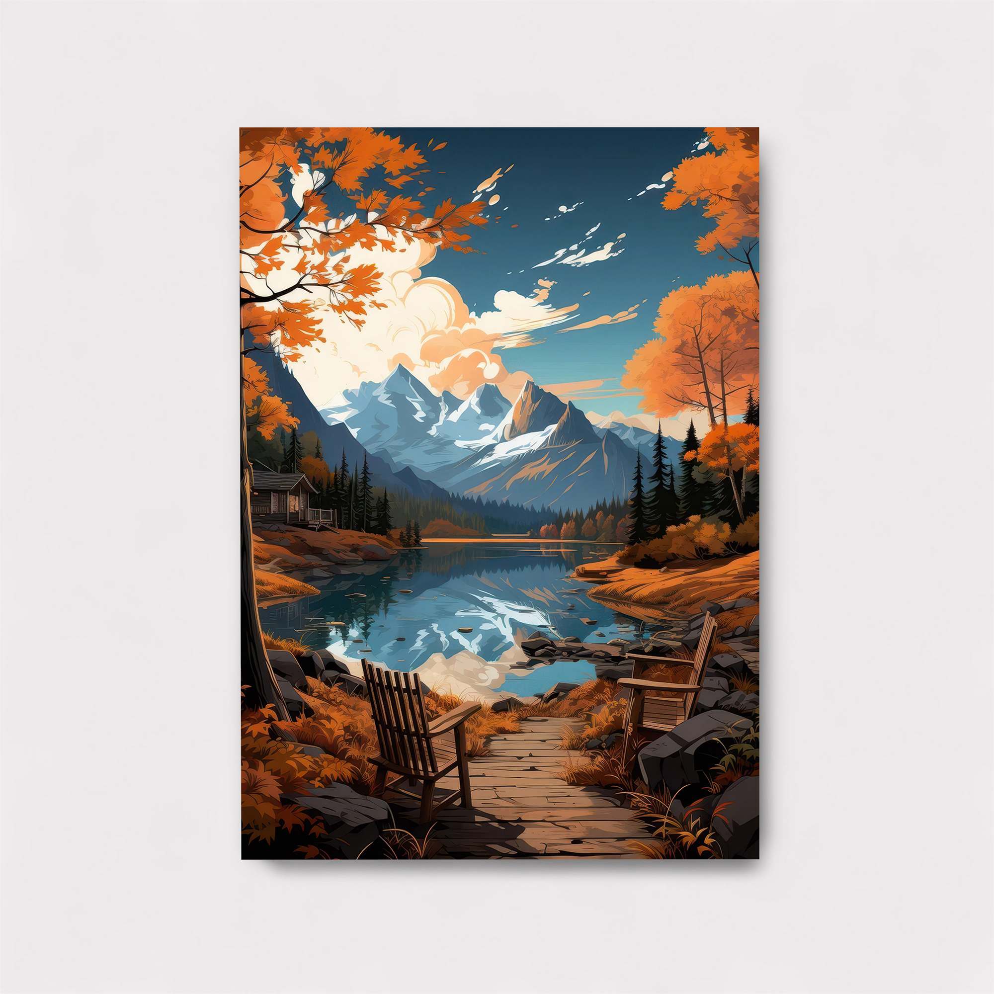 Autumn Serenity Safe Wall Magnetic / M