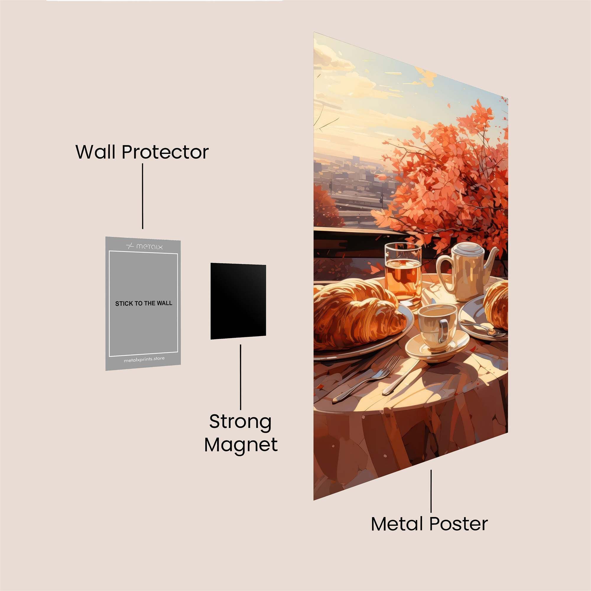 Autumn Bliss Safe Wall Magnetic / M