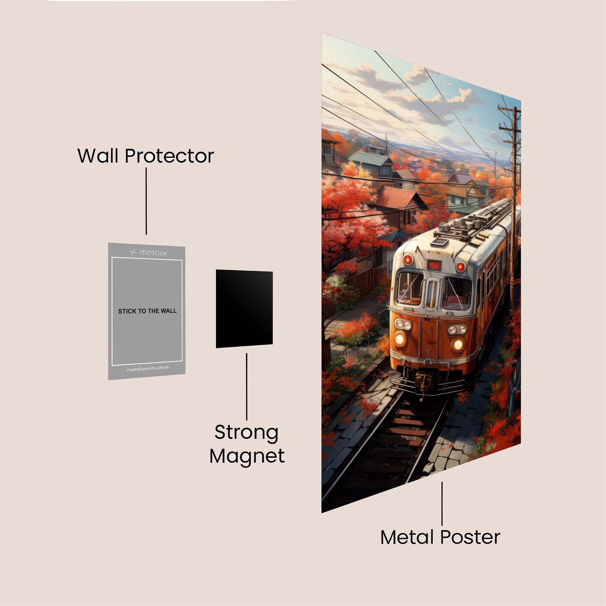 Autumn Tranquility Safe Wall Magnetic / M