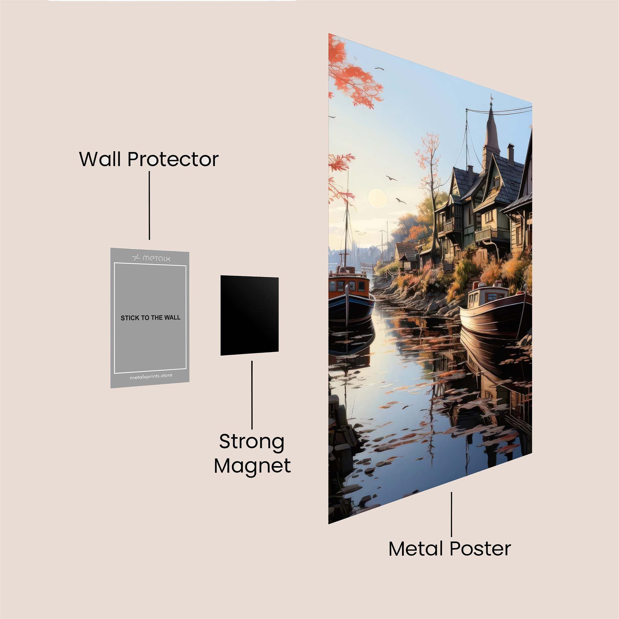 Autumn Serenity Safe Wall Magnetic / M