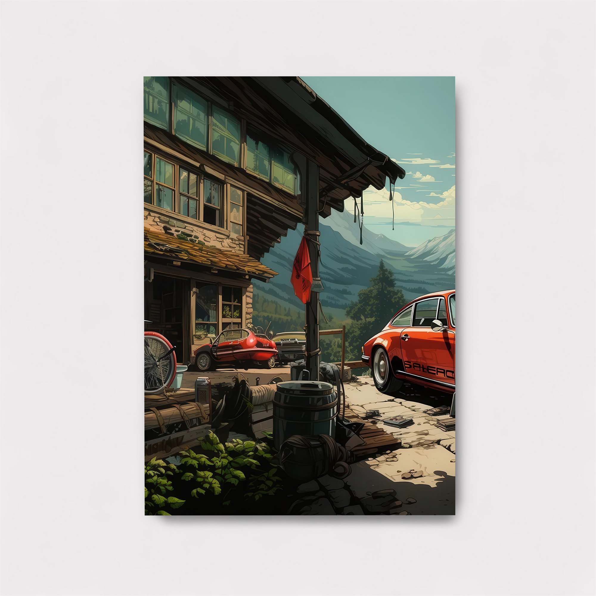 Alpine Serenity Safe Wall Magnetic / M