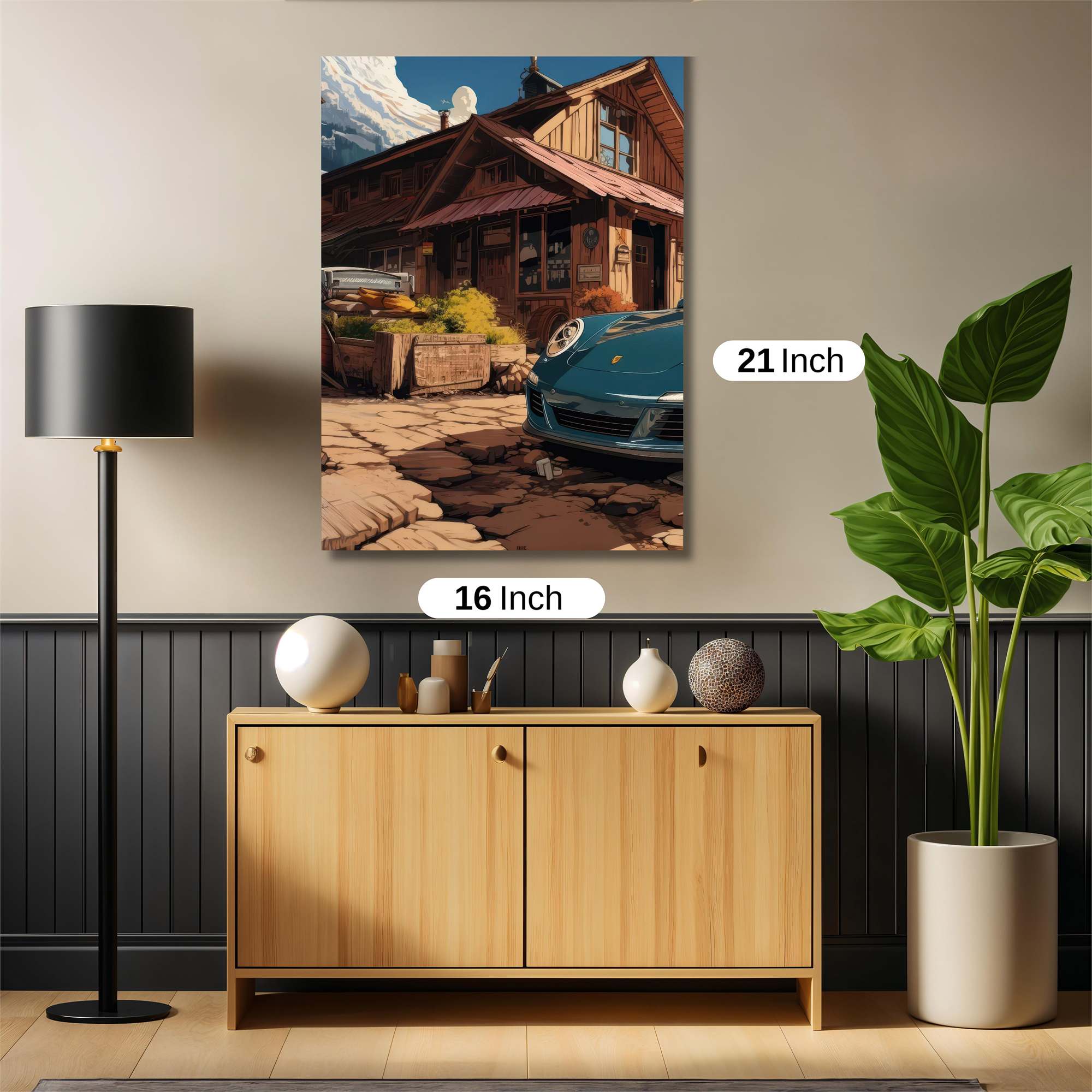 Alpine Serenity Safe Wall Magnetic / M