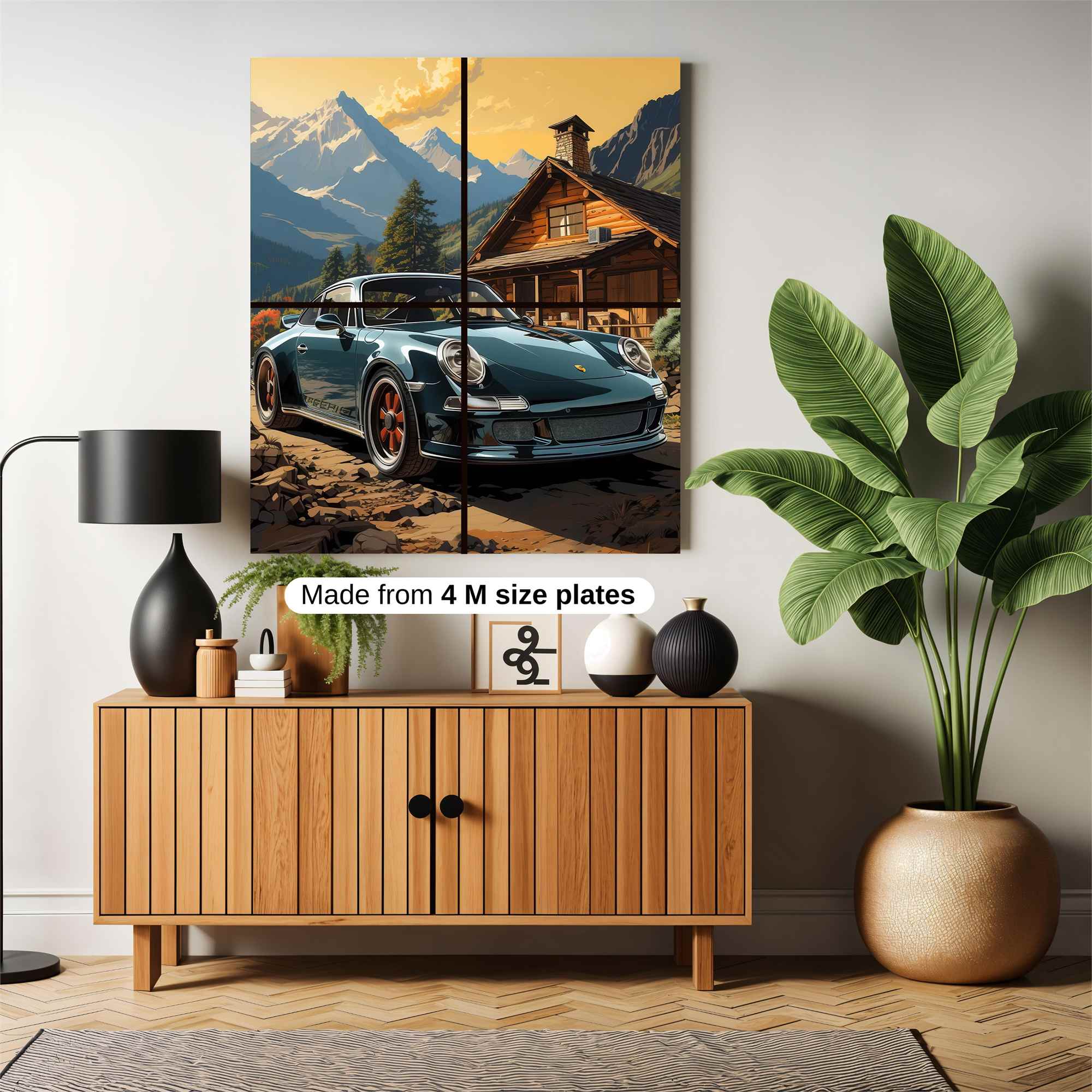 Porsche Serenity Safe Wall Magnetic / M