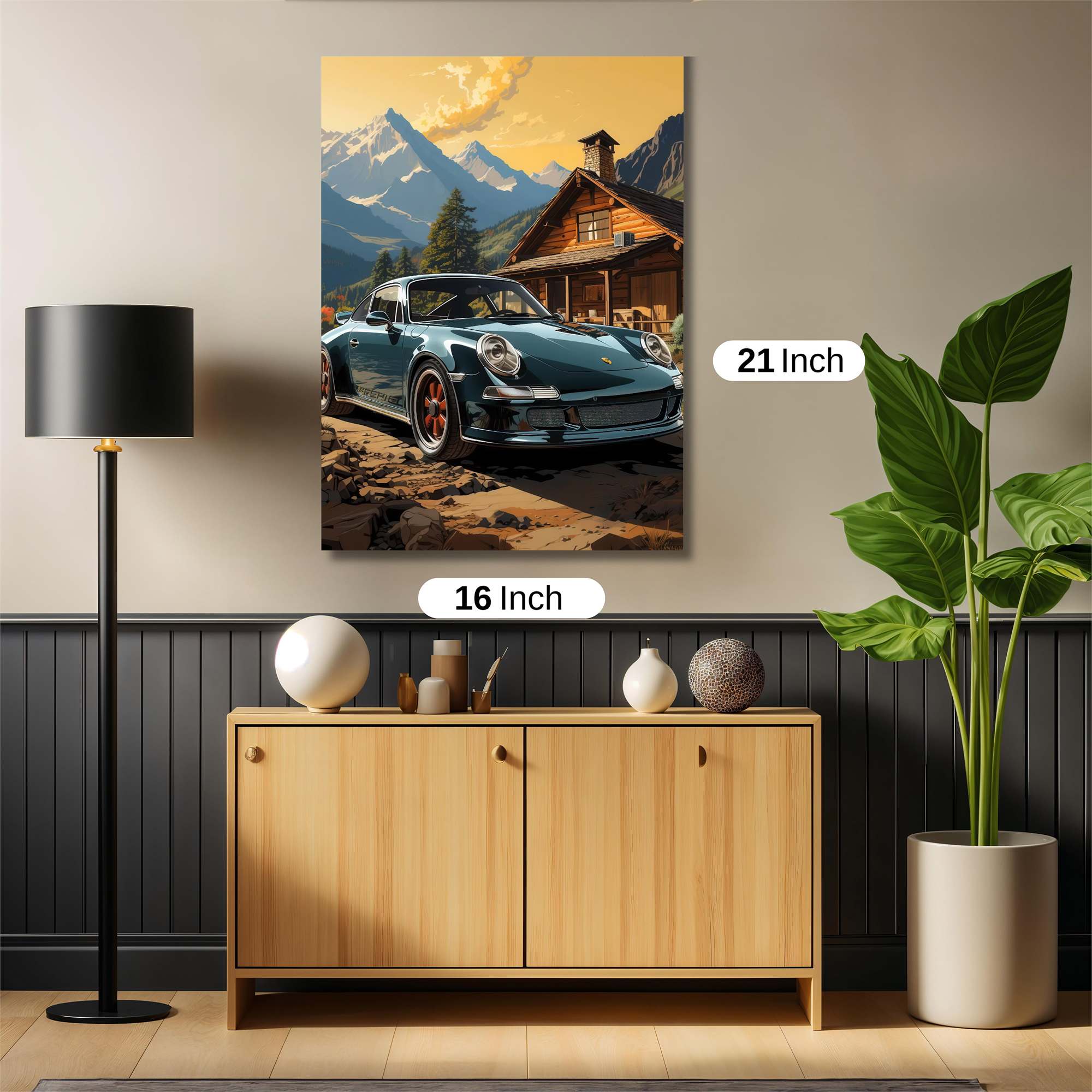 Porsche Serenity Safe Wall Magnetic / M