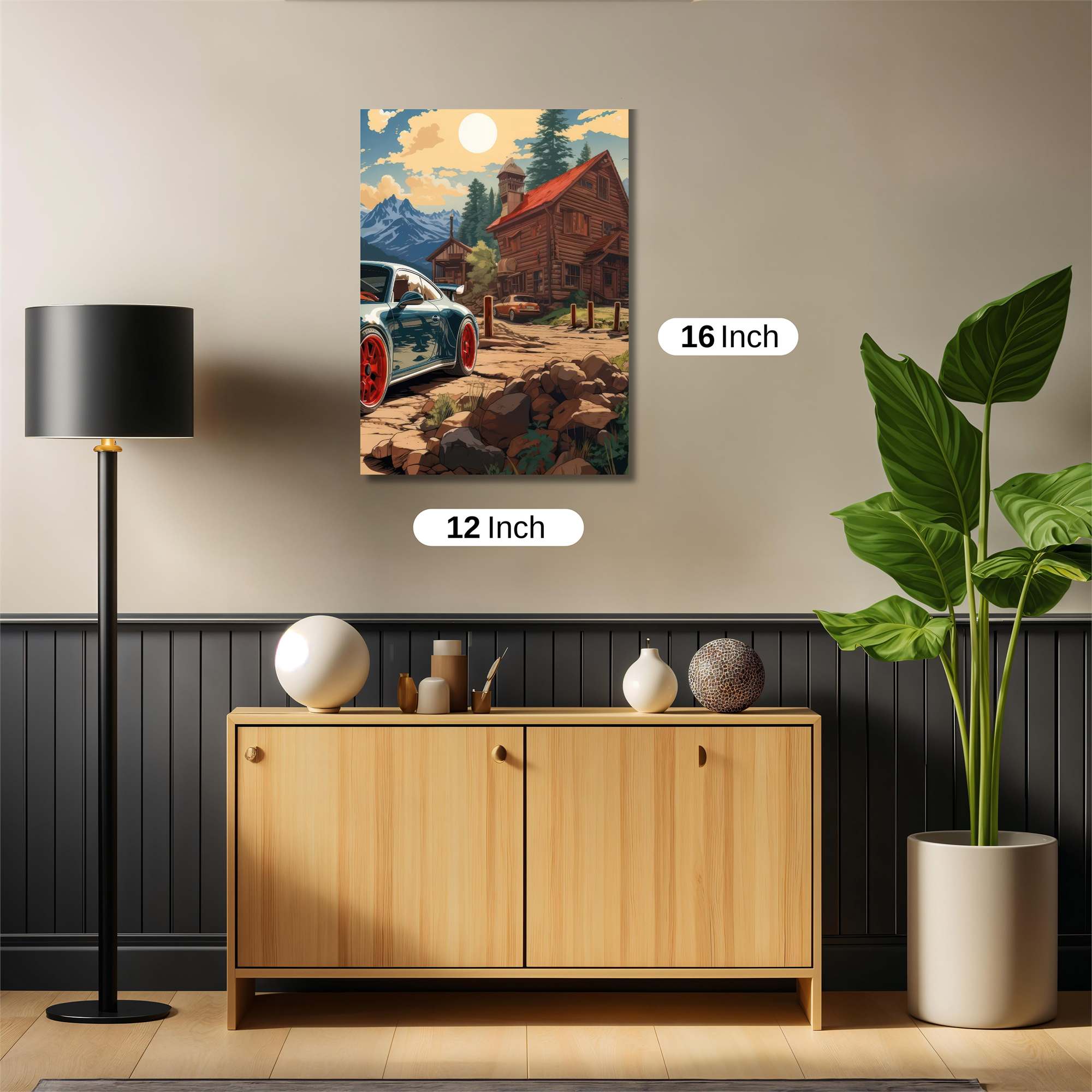 Porsche Serenity Safe Wall Magnetic / M