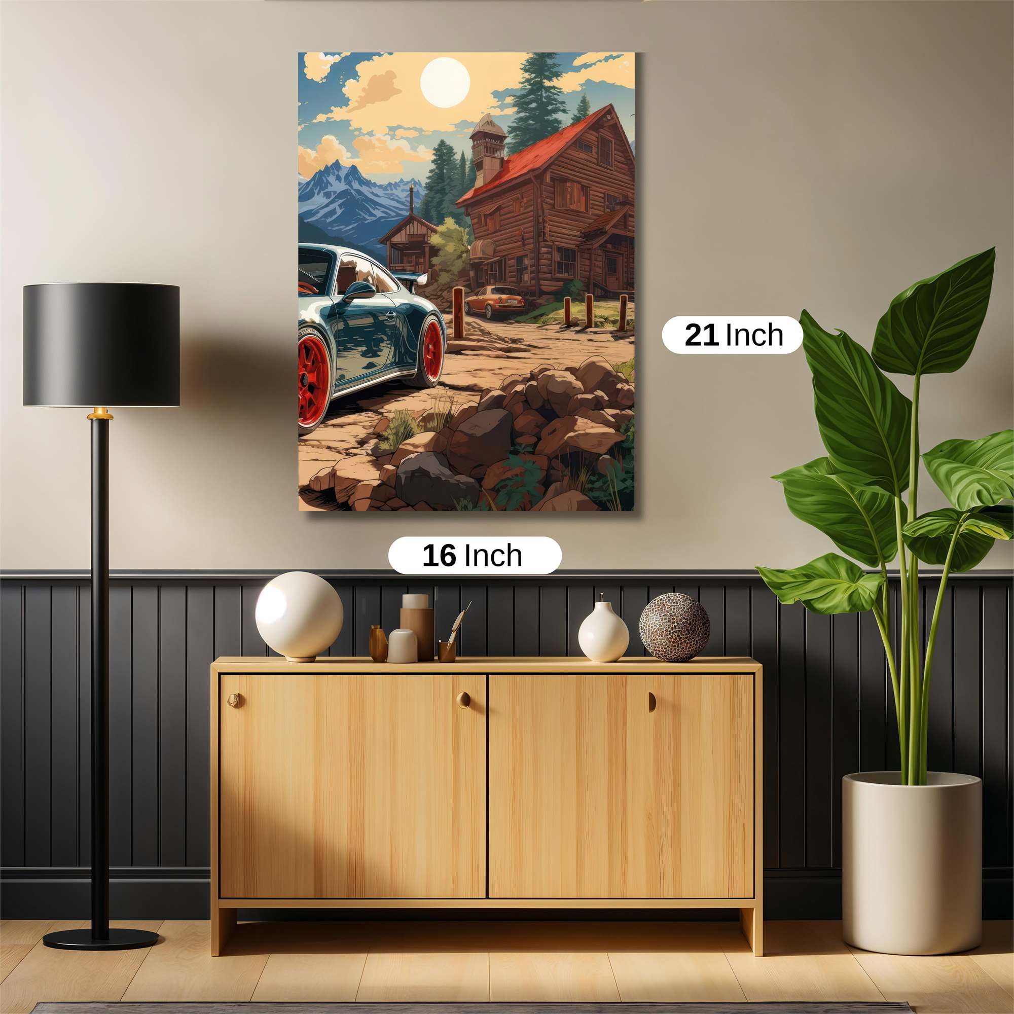 Porsche Serenity Safe Wall Magnetic / M