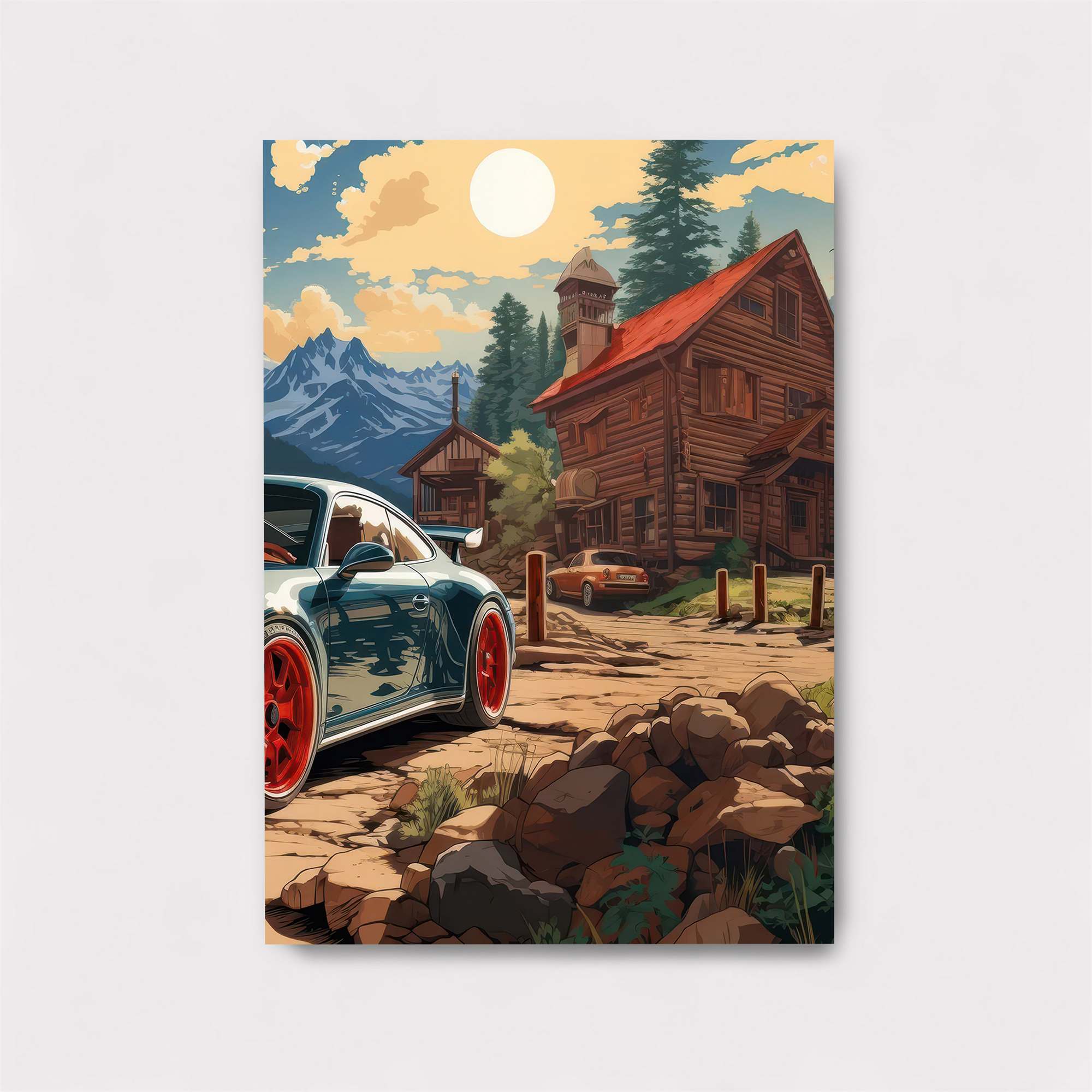 Porsche Serenity Safe Wall Magnetic / M