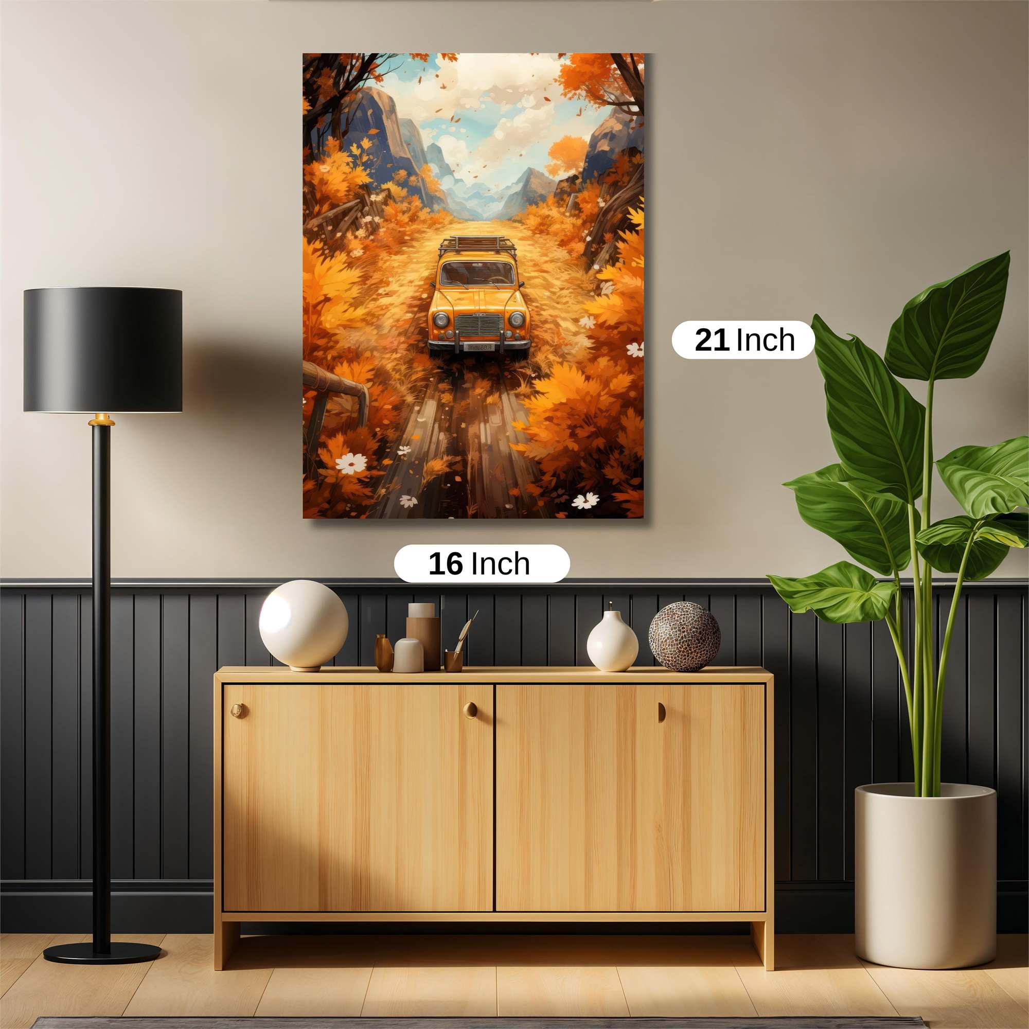 Autumnal Adventure Safe Wall Magnetic / M