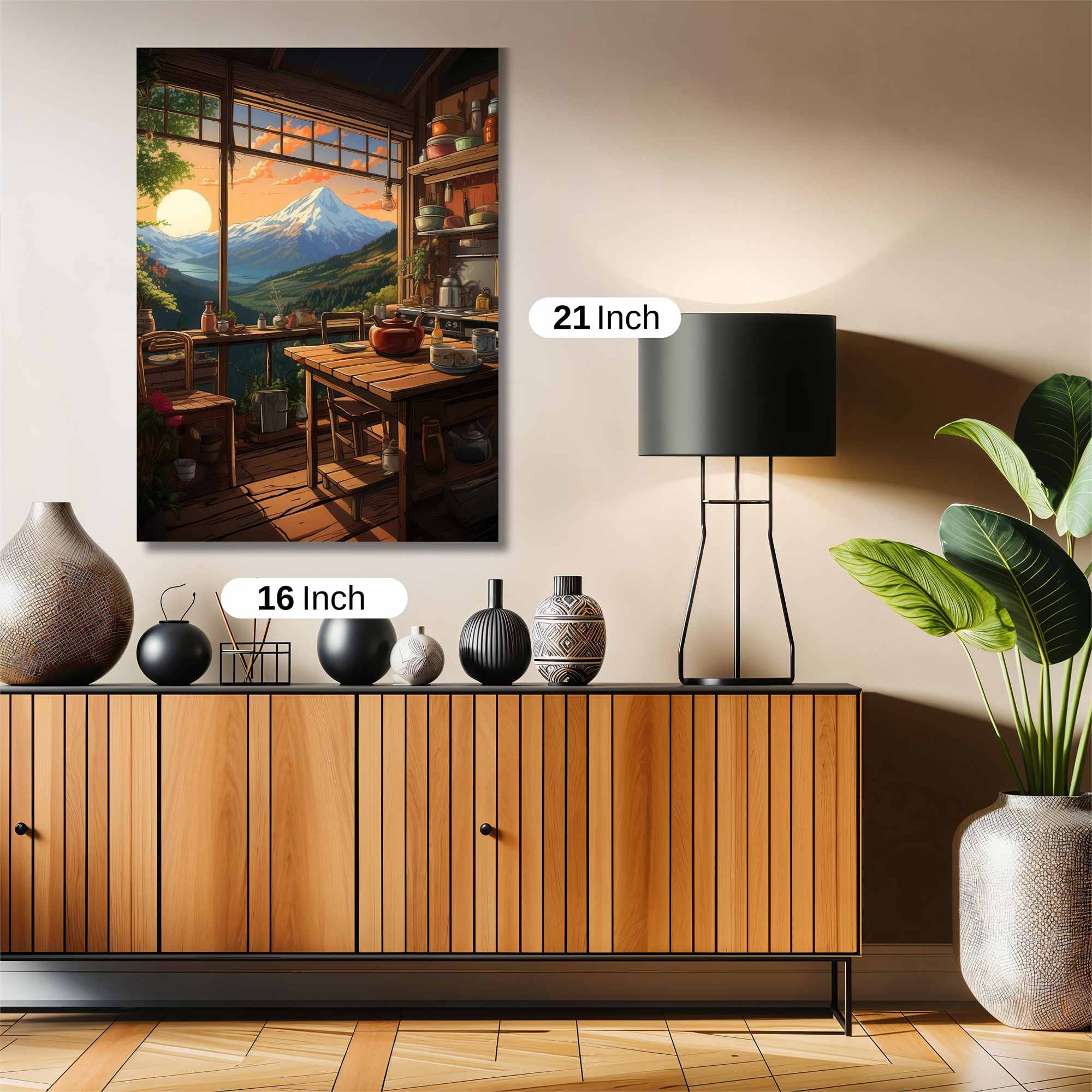 Mountain Serenity Safe Wall Magnetic / M